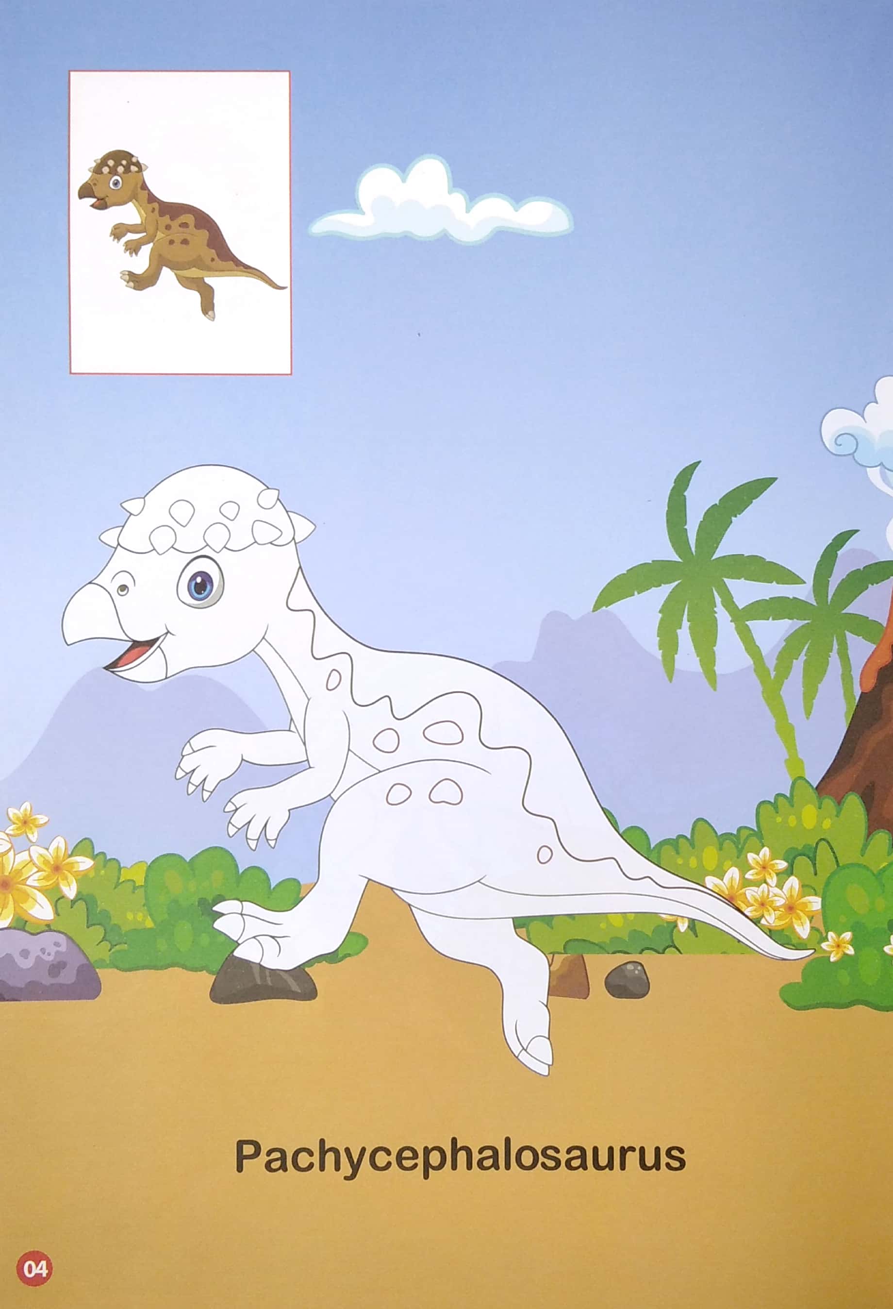 bộ tô màu thế giới khủng long dinosaurs 2 - Ảnh 6