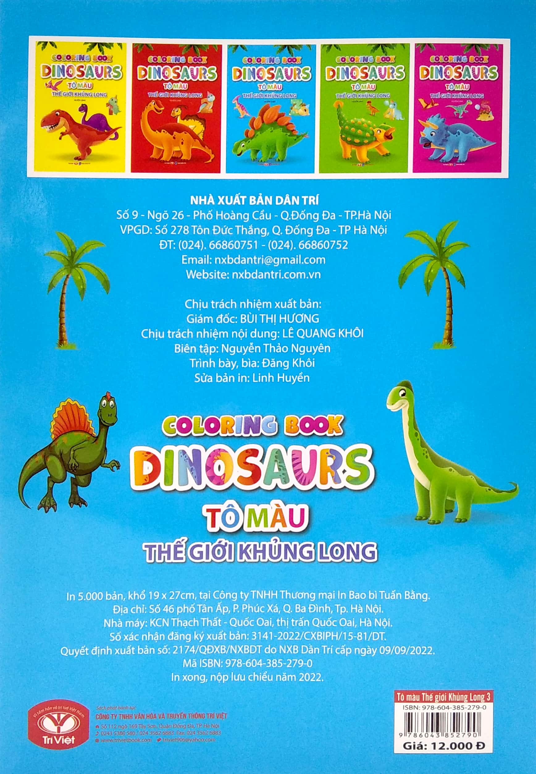 bộ tô màu thế giới khủng long dinosaurs 3 - Ảnh 7