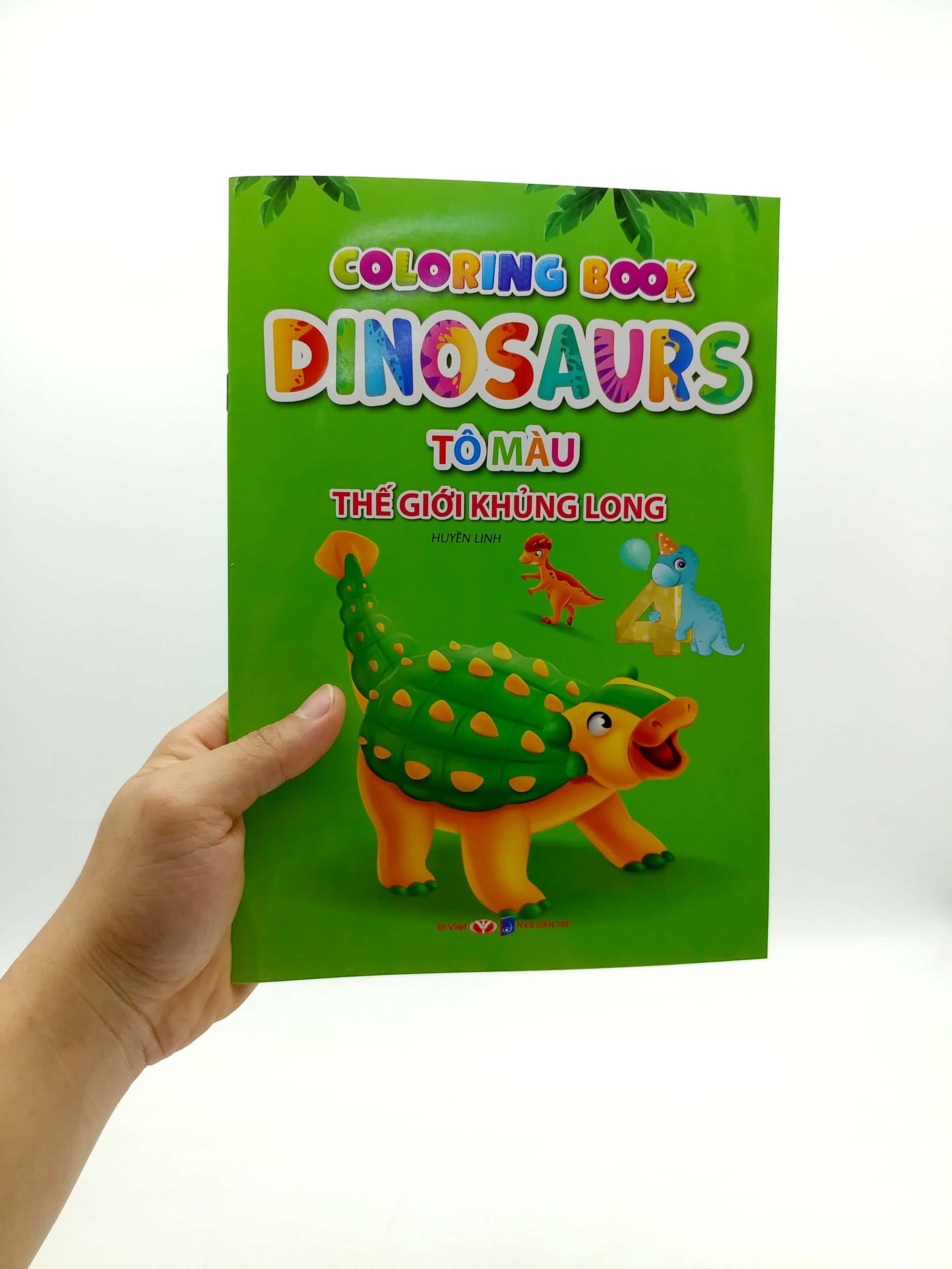 bộ tô màu thế giới khủng long dinosaurs 4 - Ảnh 2