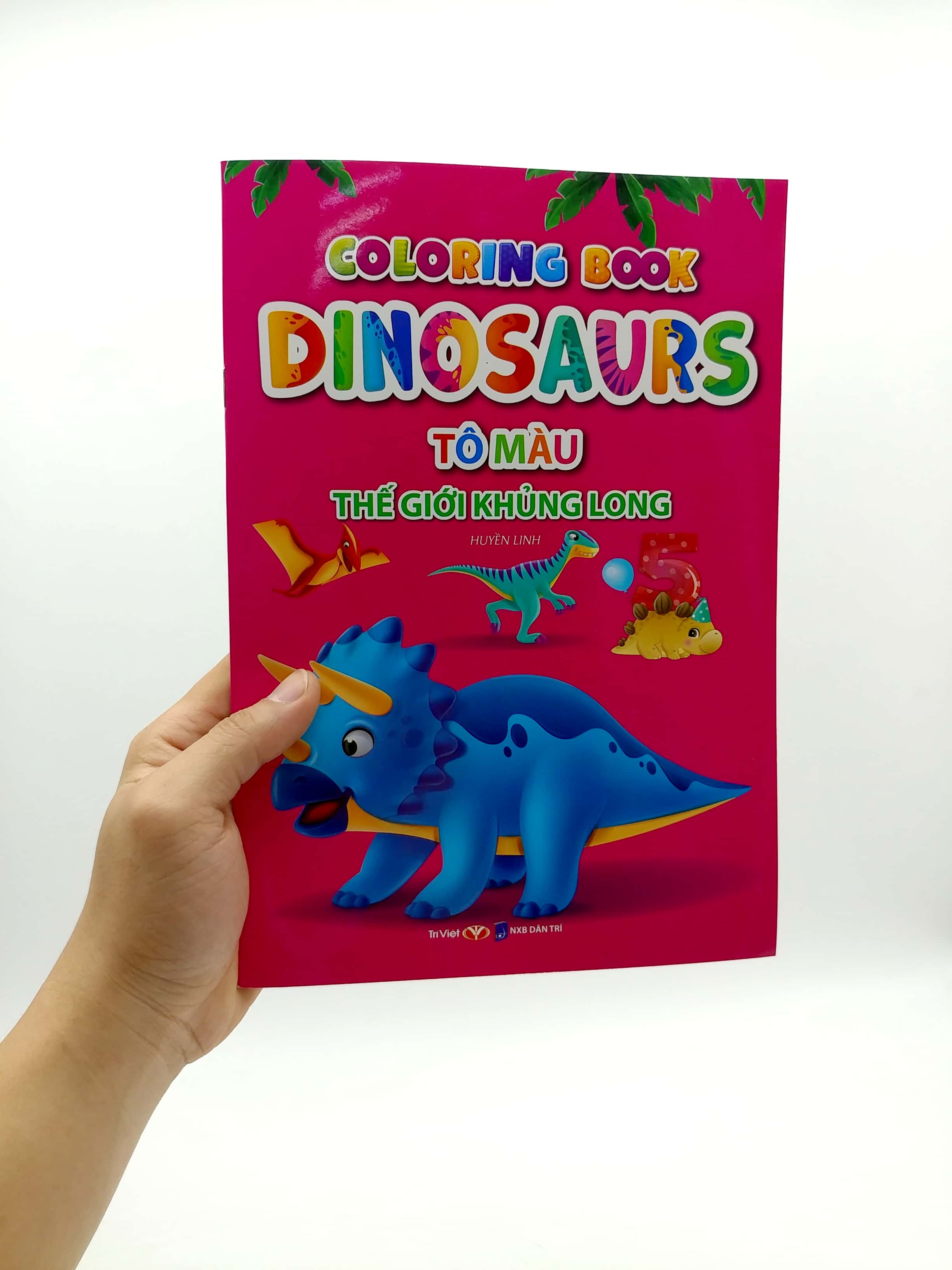 bộ tô màu thế giới khủng long dinosaurs 5 - Ảnh 2