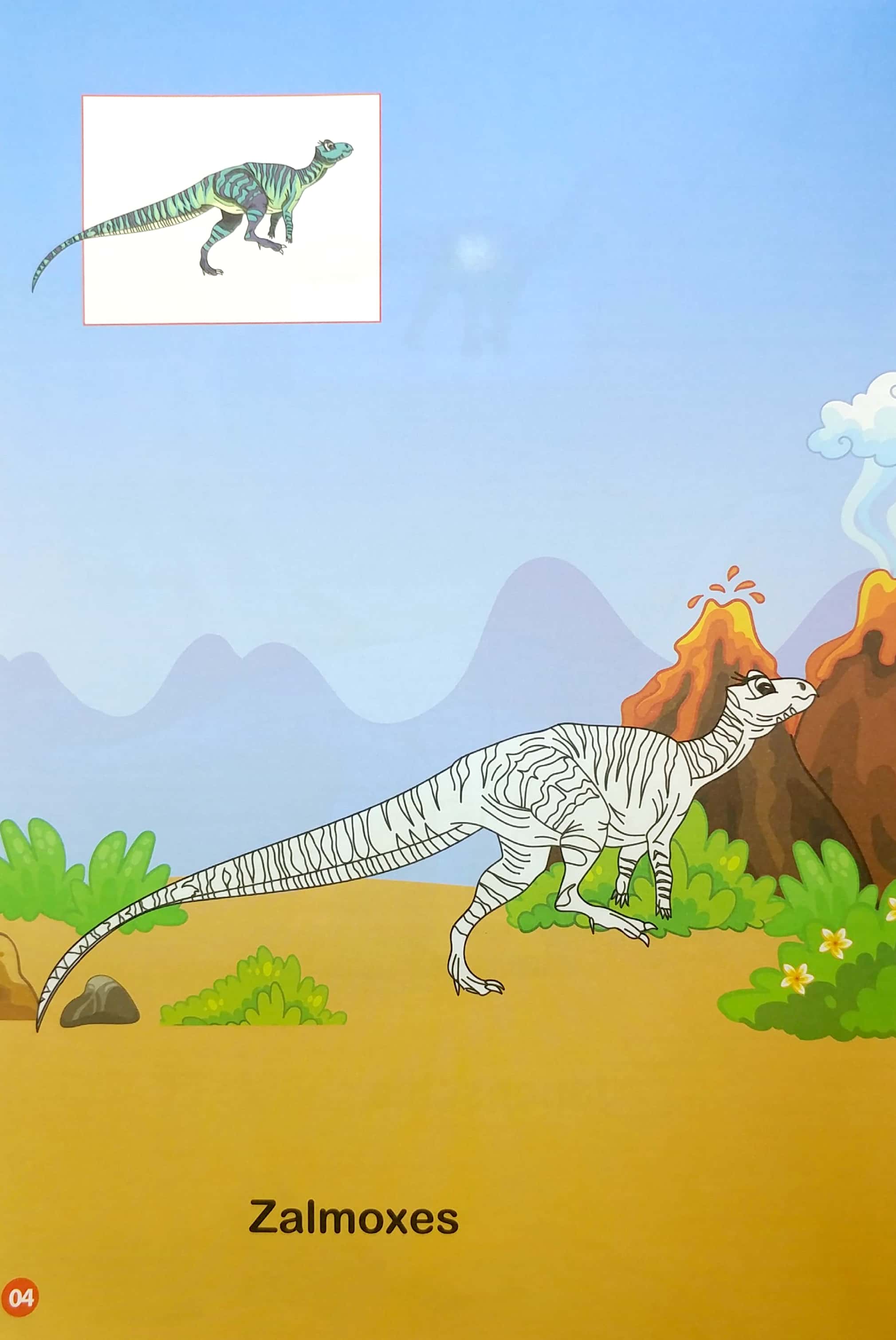 bộ tô màu thế giới khủng long dinosaurs 5 - Ảnh 6