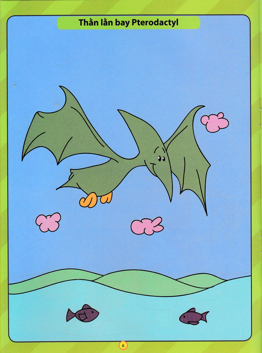 bộ tô màu thế giới khủng long - tập 1 - Ảnh 7