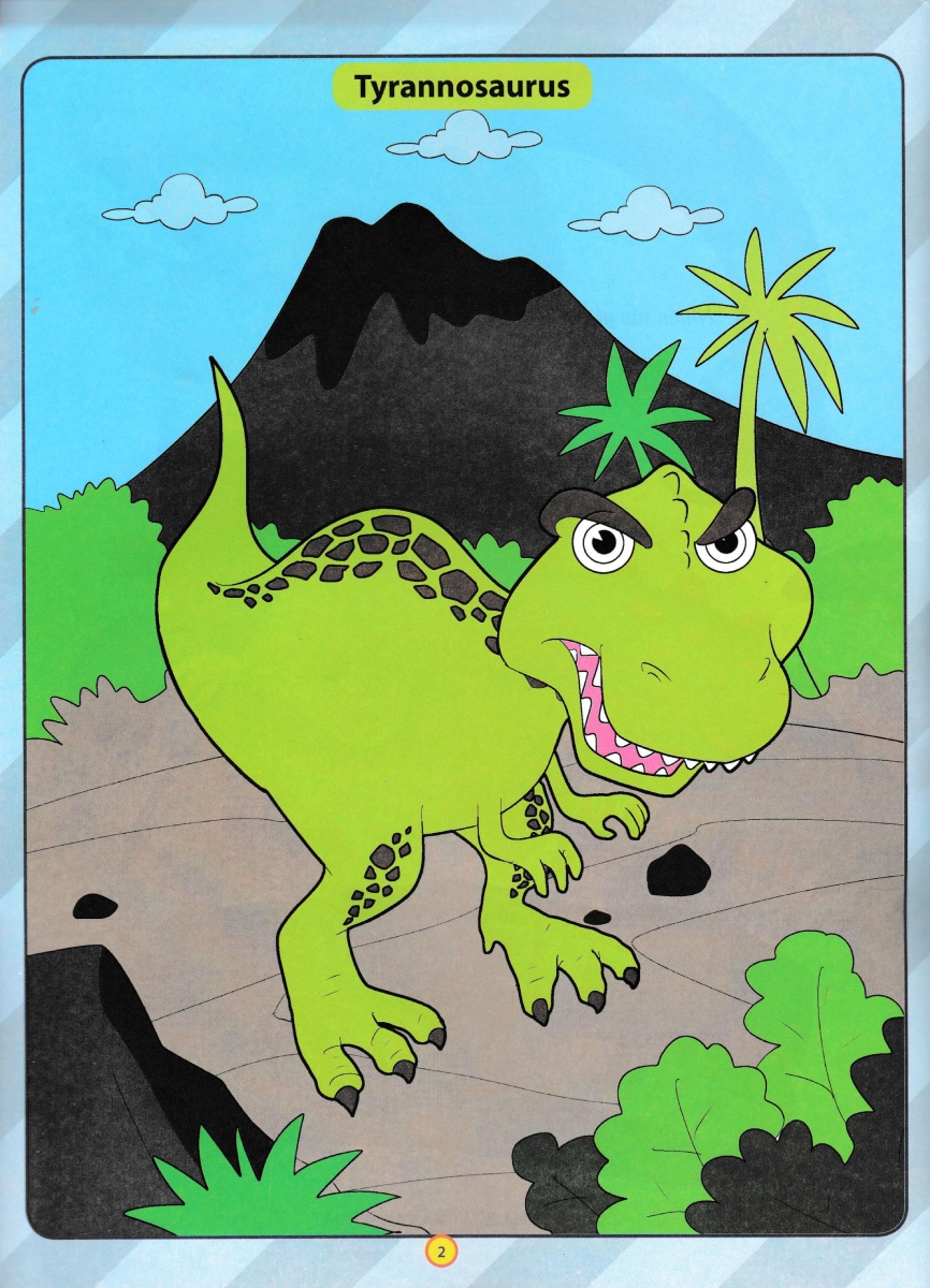 bộ tô màu thế giới khủng long - tập 2 - Ảnh 3