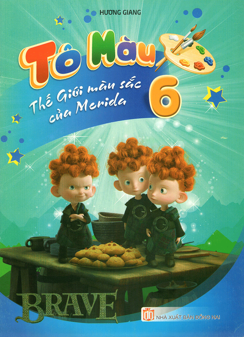 bộ tô màu thế giới màu sắc của merida - tập 3 - Ảnh 2