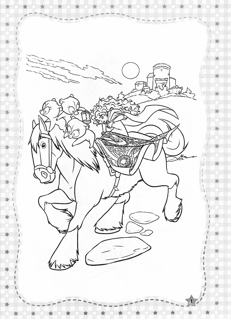 bộ tô màu thế giới màu sắc của merida - tập 3 - Ảnh 4