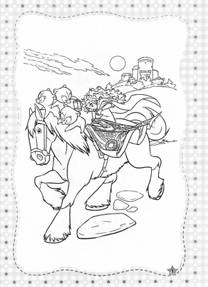 bộ tô màu - thế giới màu sắc của merida - tập 6 - Ảnh 3