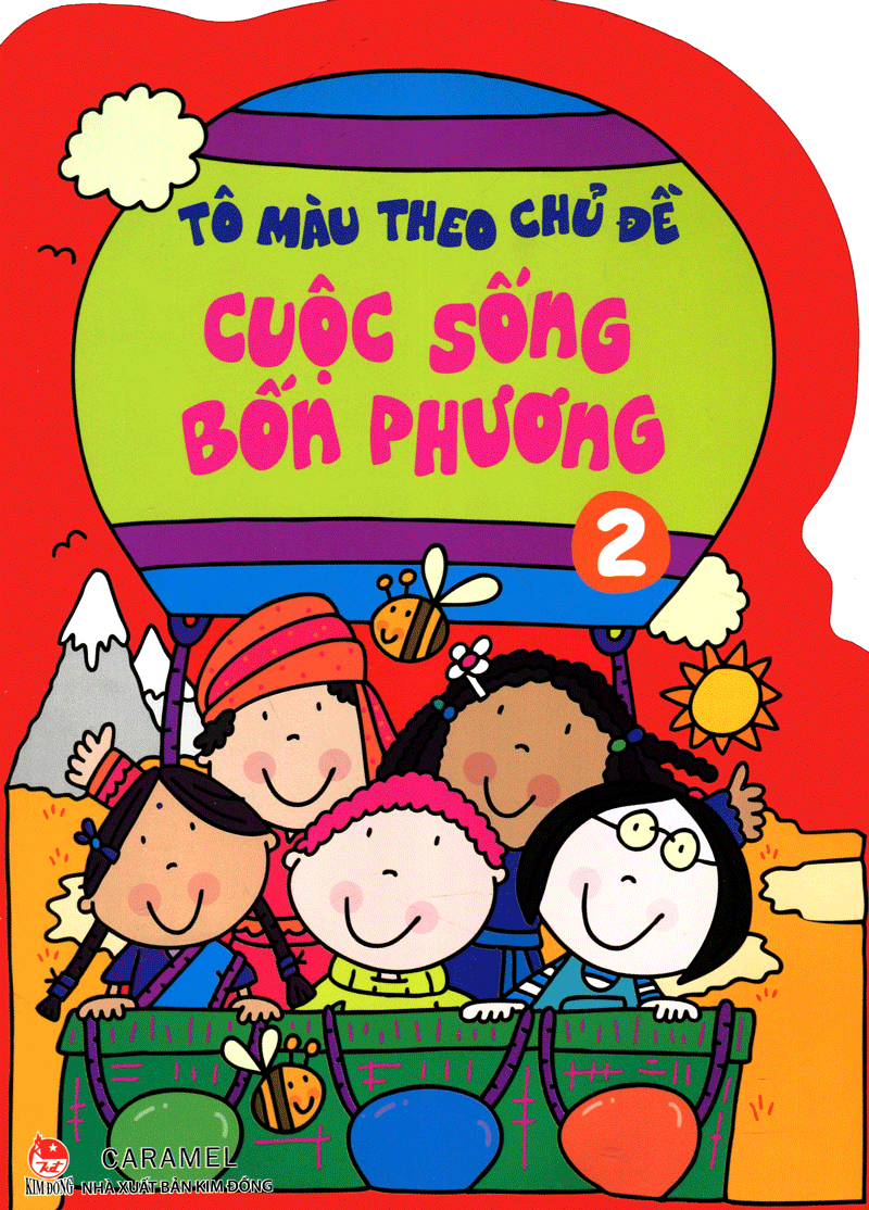 bộ tô màu theo chủ đề - cuộc sống bốn phương - tập 2 - Ảnh 2