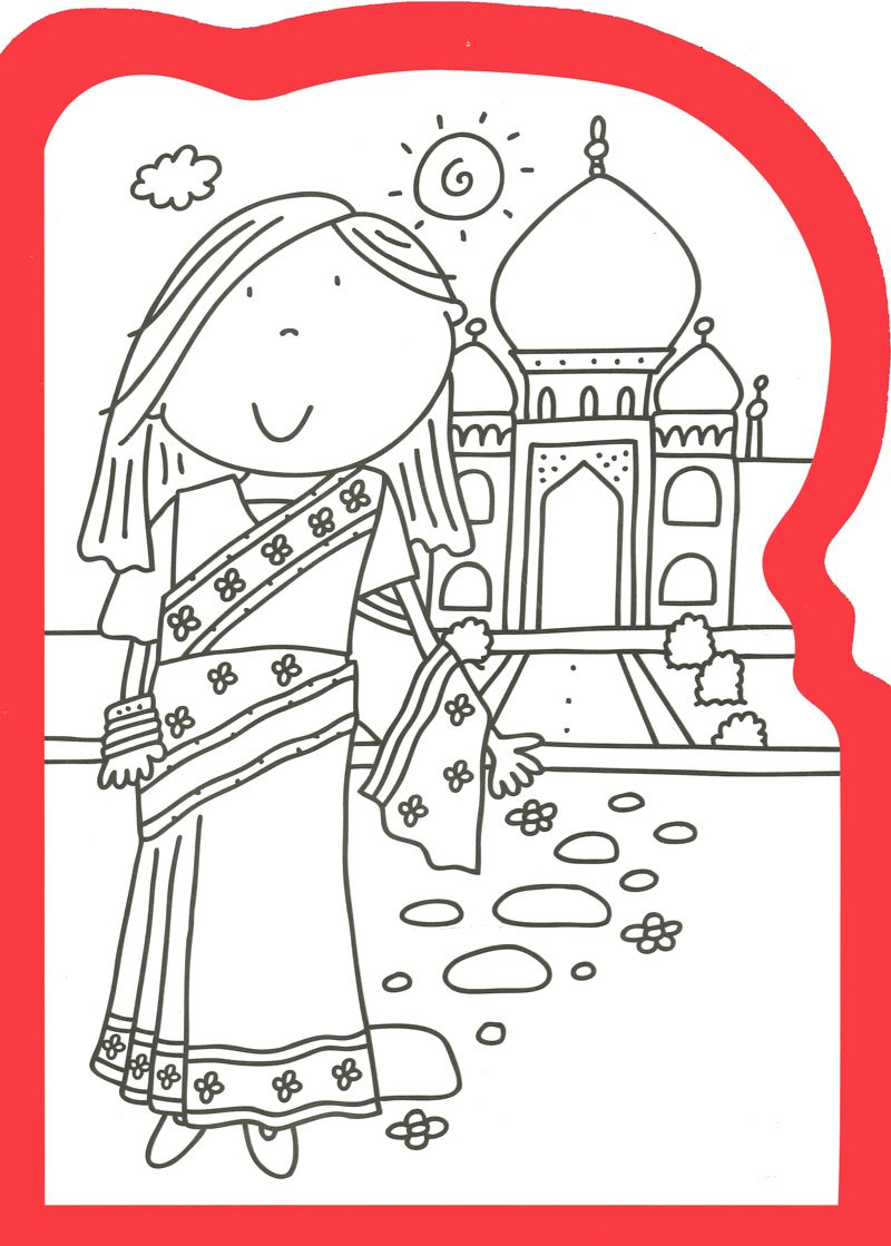 bộ tô màu theo chủ đề - cuộc sống bốn phương - tập 2 - Ảnh 4