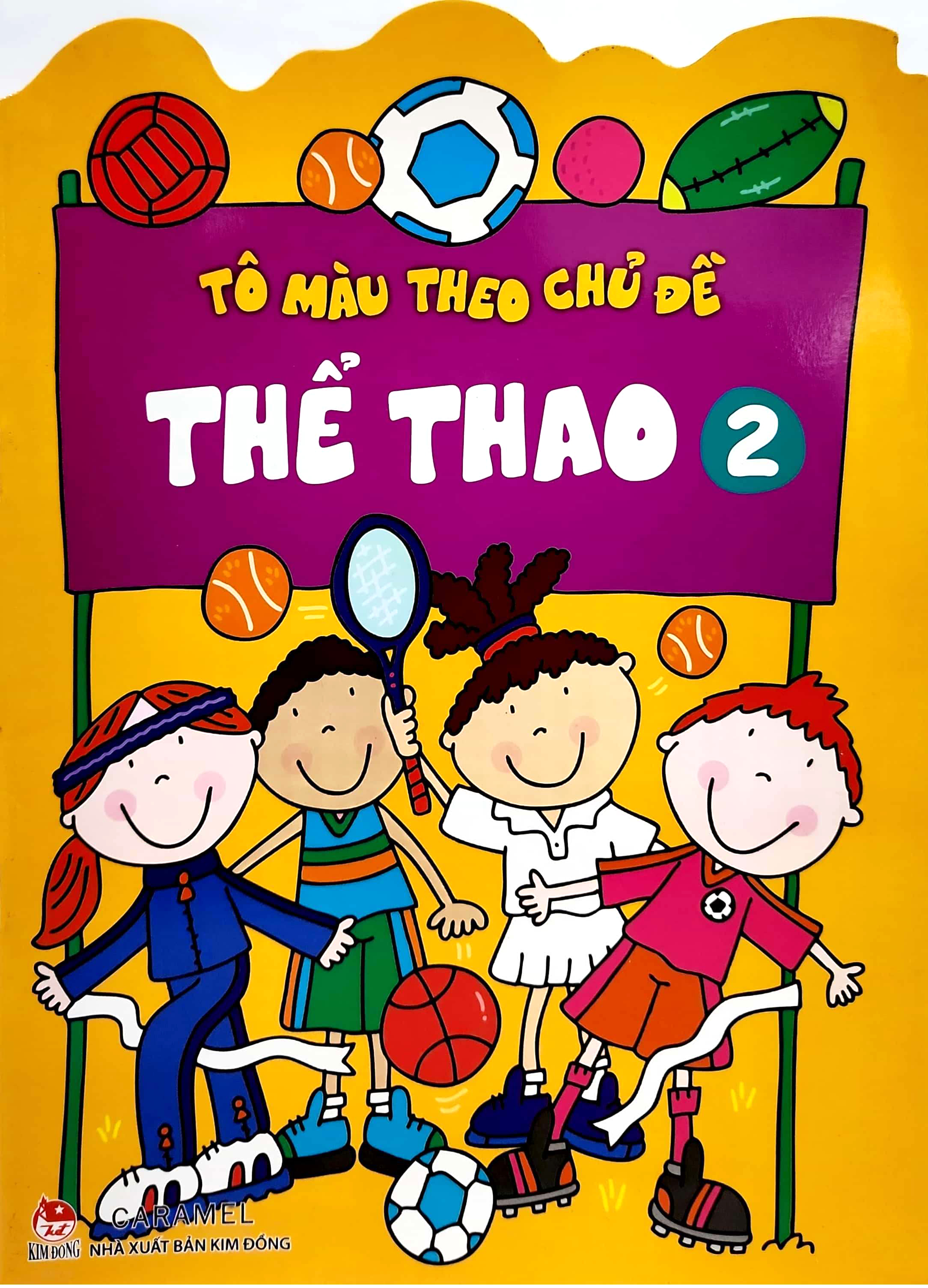 bộ tô màu theo chủ đề - thể thao - tập 2 - Ảnh 2