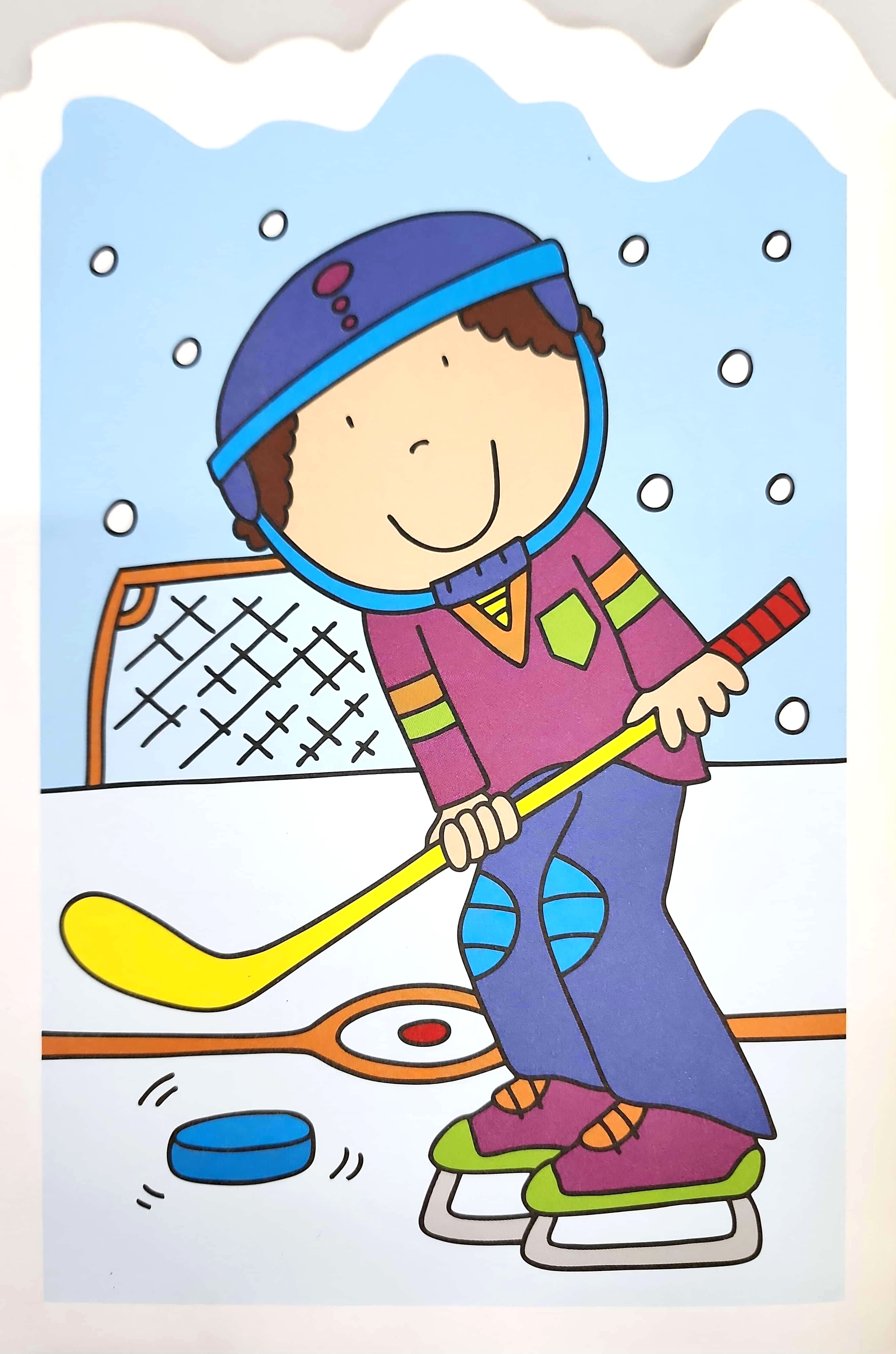 bộ tô màu theo chủ đề - thể thao - tập 2 - Ảnh 5