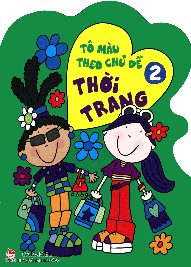 bộ tô màu theo chủ đề - thời trang - tập 2 - Ảnh 2