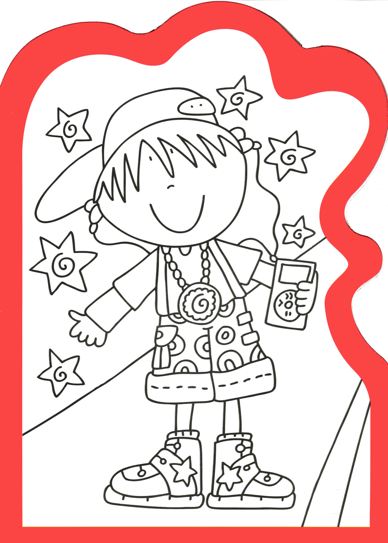 bộ tô màu theo chủ đề - thời trang - tập 2 - Ảnh 4