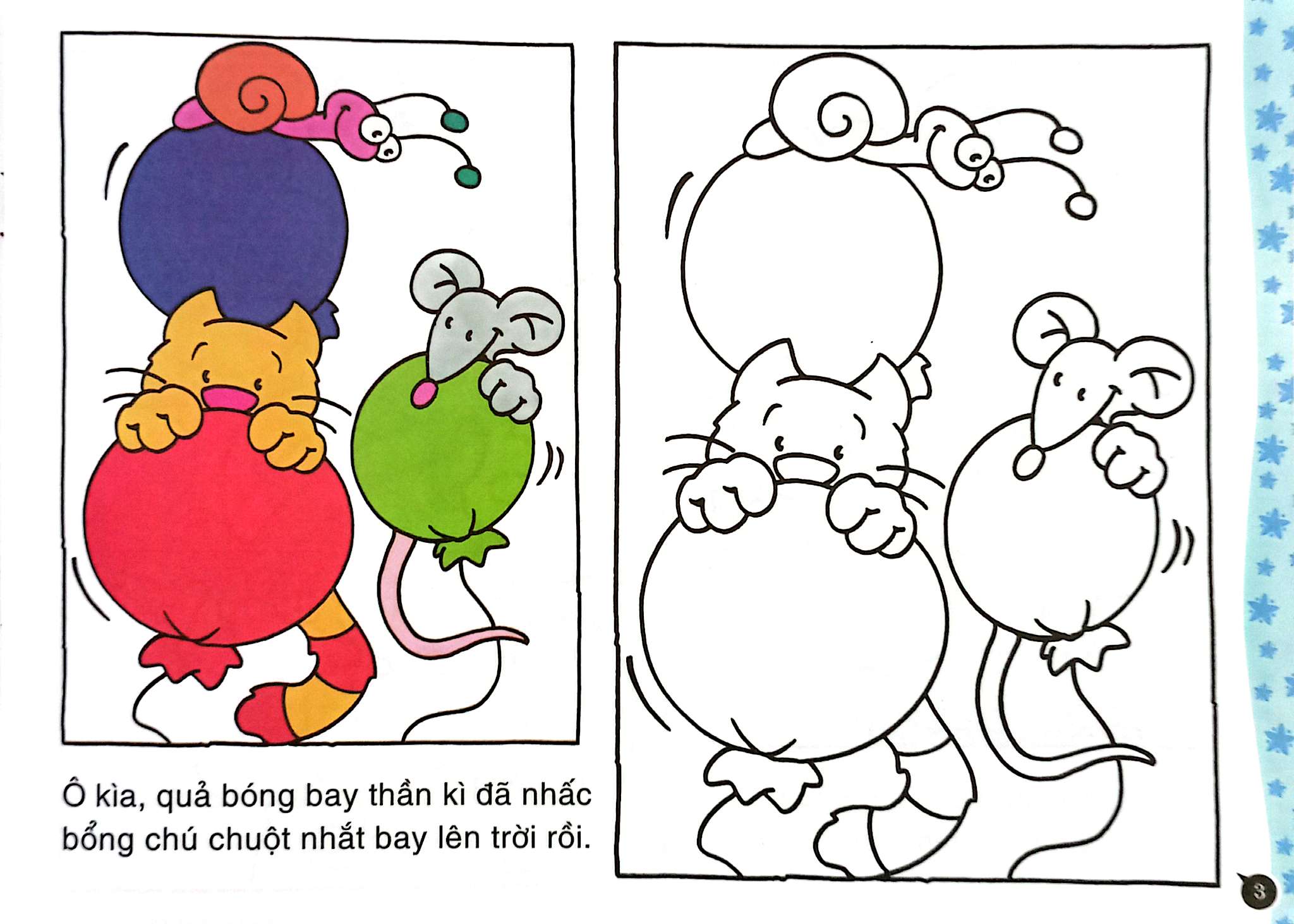 bộ tô màu theo lứa tuổi - chú hề vui nhộn (dành cho bé 5 tuổi) - tái bản - Ảnh 4