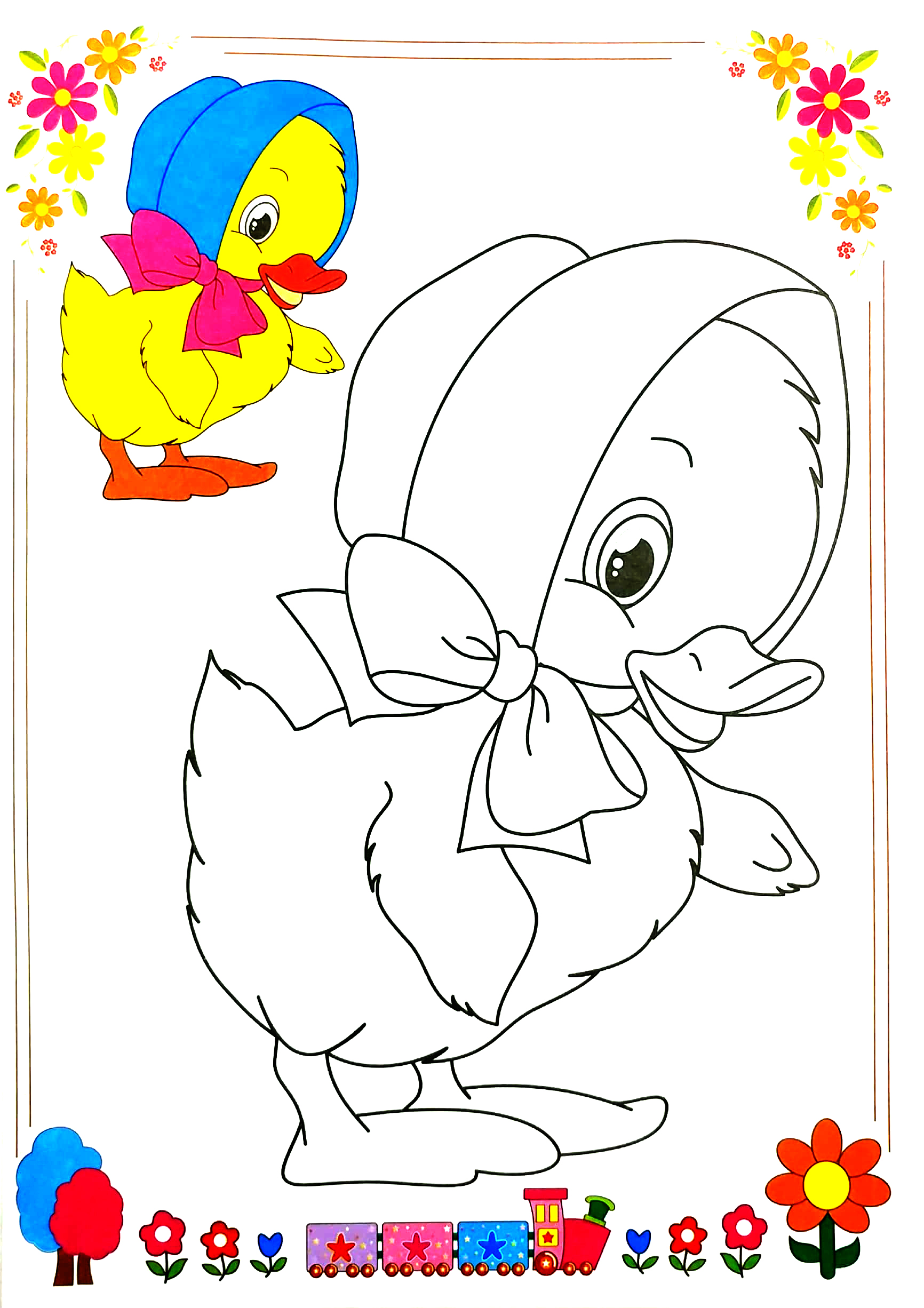 bộ tô màu thú cưng - tập 1 (dành cho bé mẫu giáo) - Ảnh 3