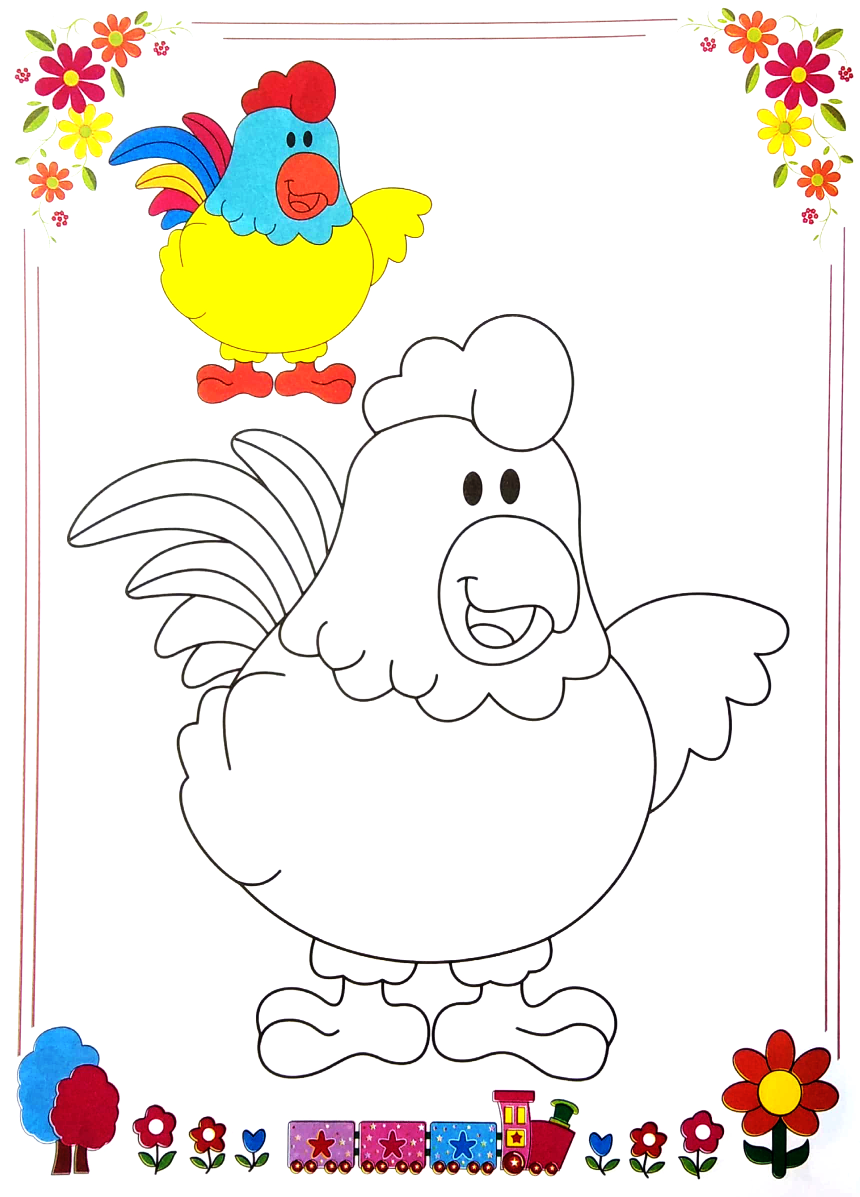 bộ tô màu thú cưng - tập 2 (dành cho bé mẫu giáo) - Ảnh 4