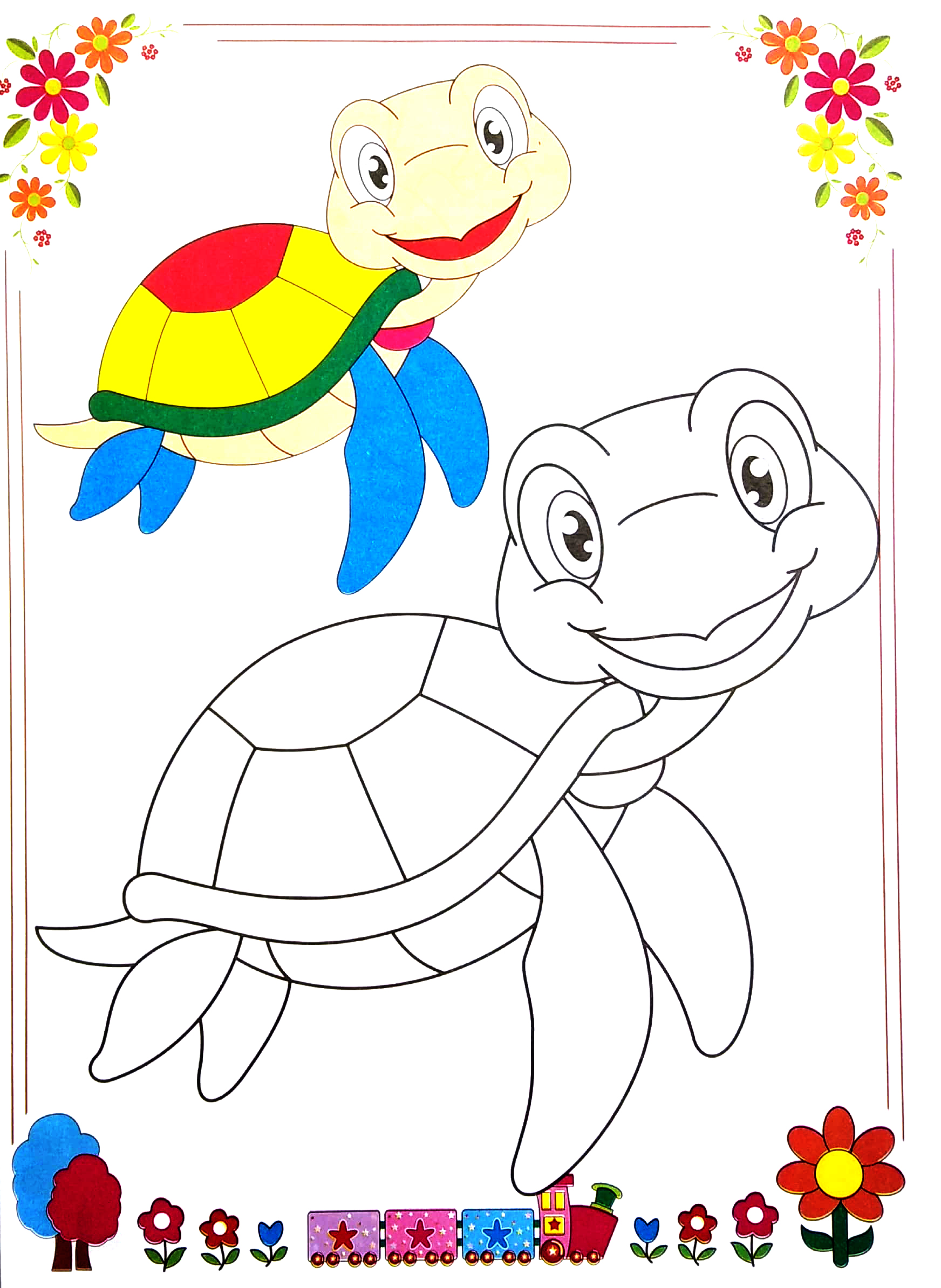 bộ tô màu thú cưng - tập 2 (dành cho bé mẫu giáo) - Ảnh 5