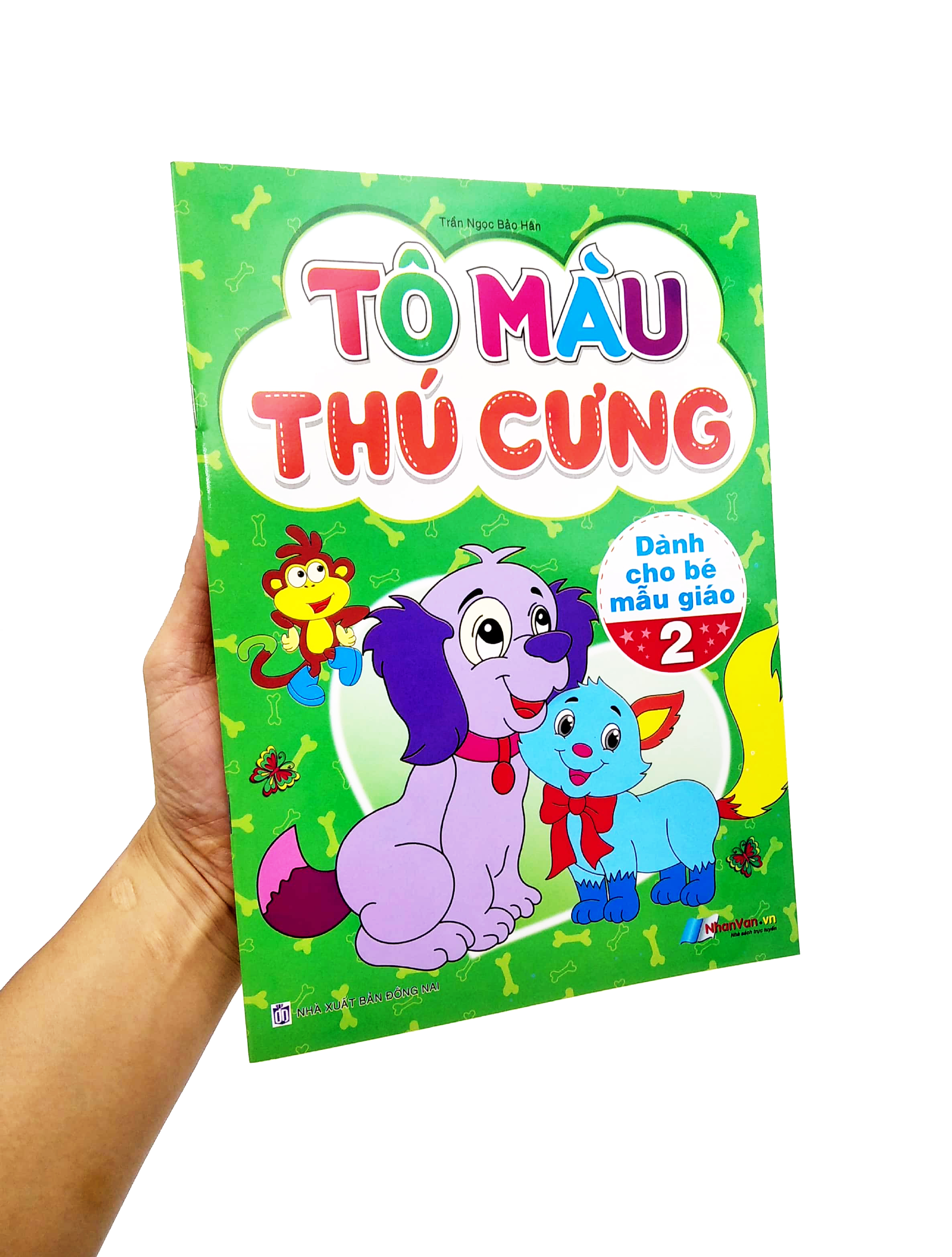 bộ tô màu thú cưng - tập 2 (dành cho bé mẫu giáo) - Ảnh 7