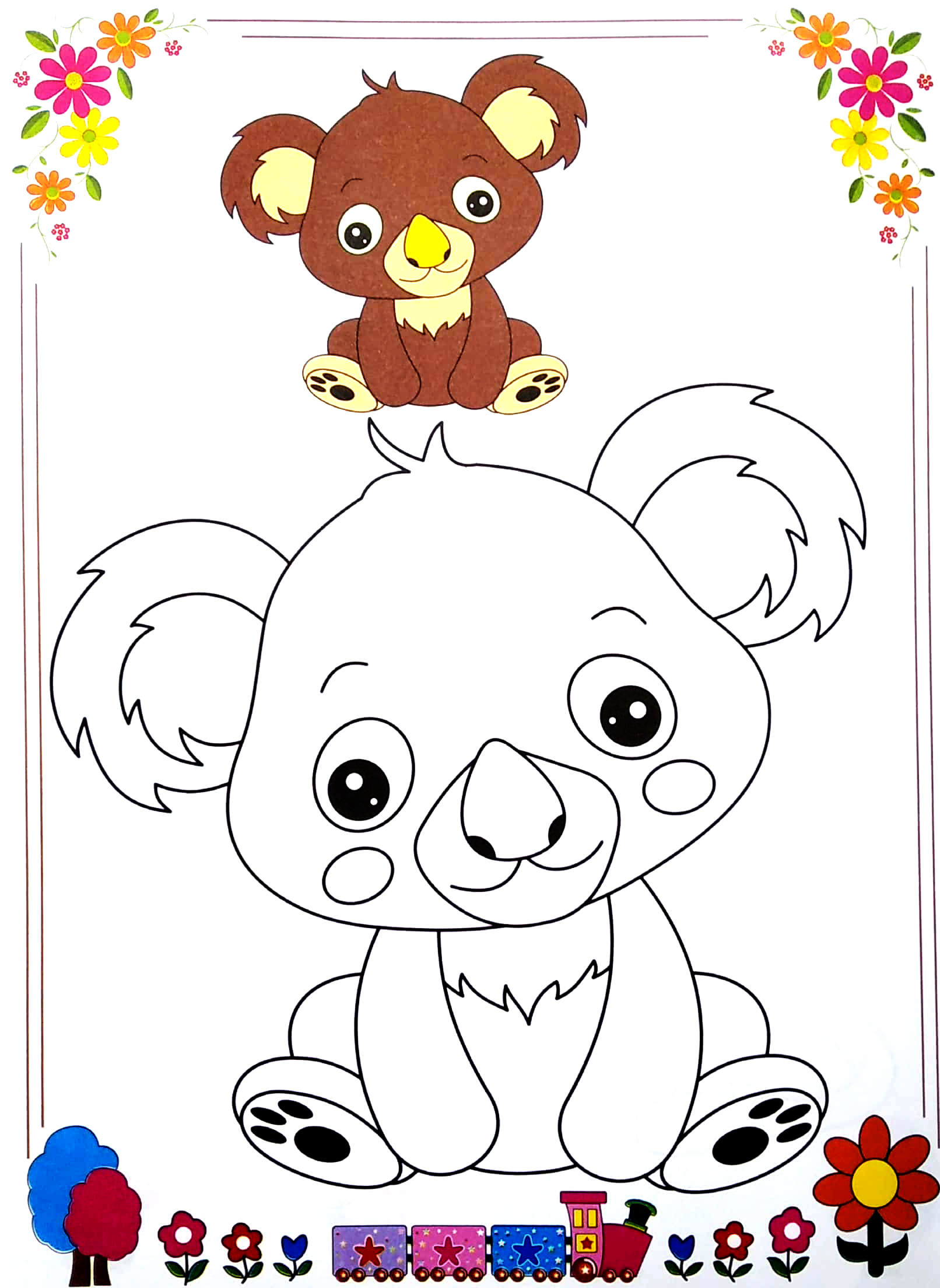 bộ tô màu thú cưng - tập 3 (dành cho bé mẫu giáo) - Ảnh 5