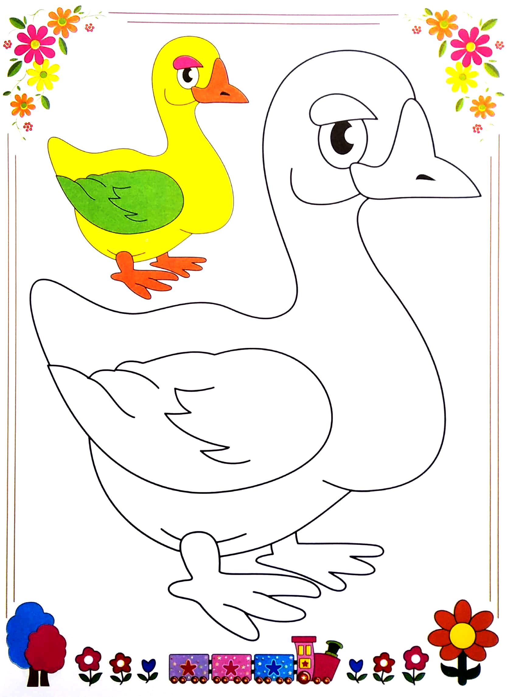 bộ tô màu thú cưng - tập 3 (dành cho bé mẫu giáo) - Ảnh 6