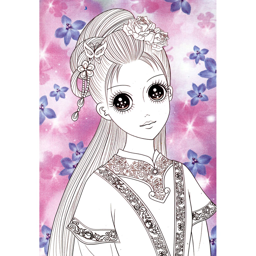 bộ tô màu trang phục công chúa 10 (tái bản) - Ảnh 3