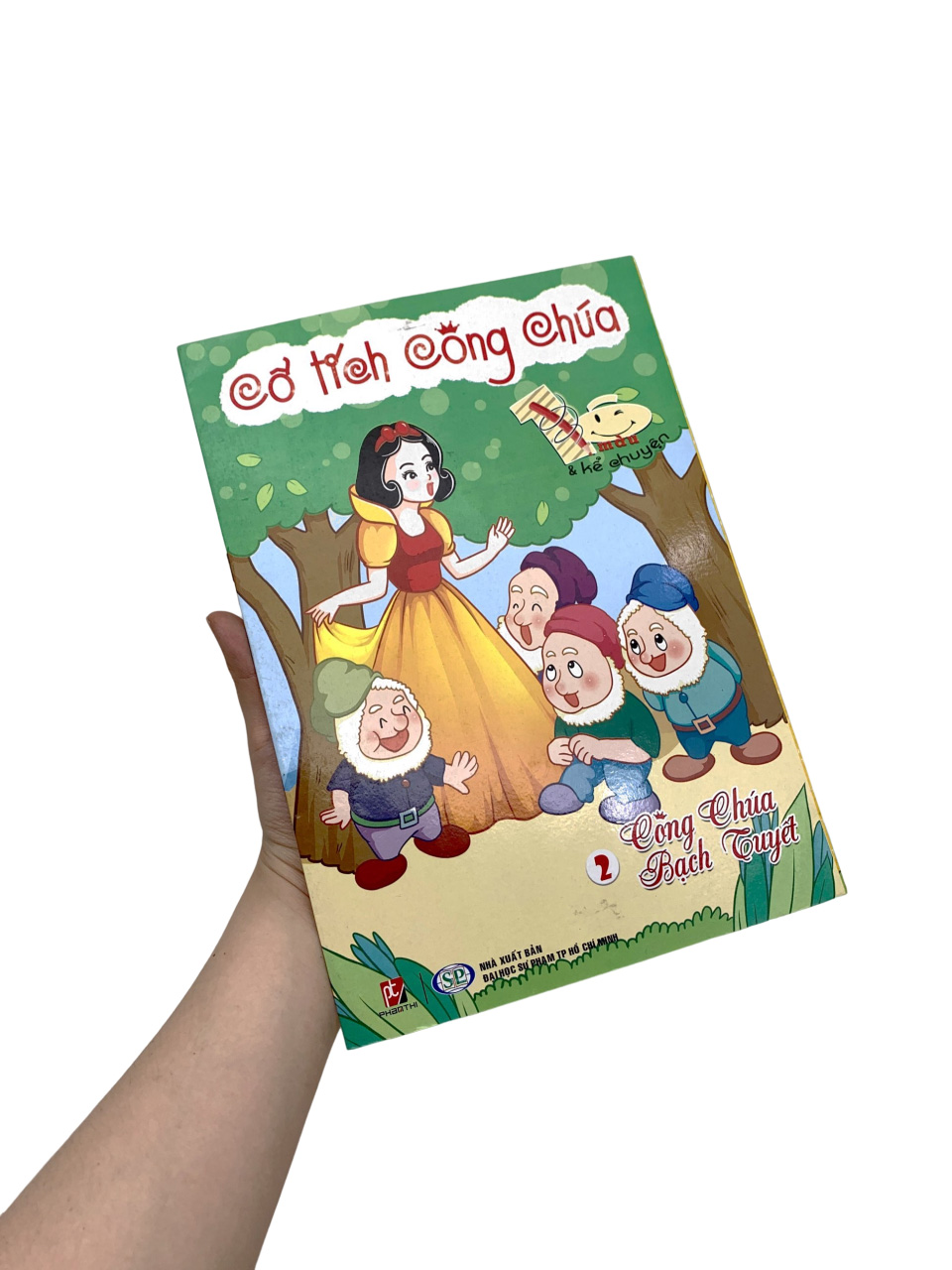 bộ tô màu và kế chuyện - cổ tích công chúa - tập 2 - công chúa bạch tuyết - Ảnh 12