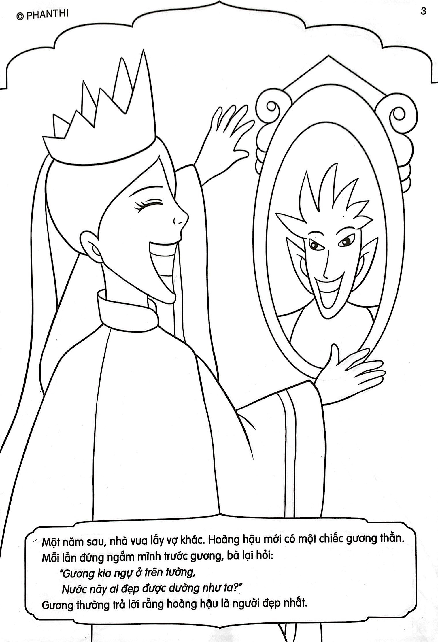 bộ tô màu và kế chuyện - cổ tích công chúa - tập 2 - công chúa bạch tuyết - Ảnh 6