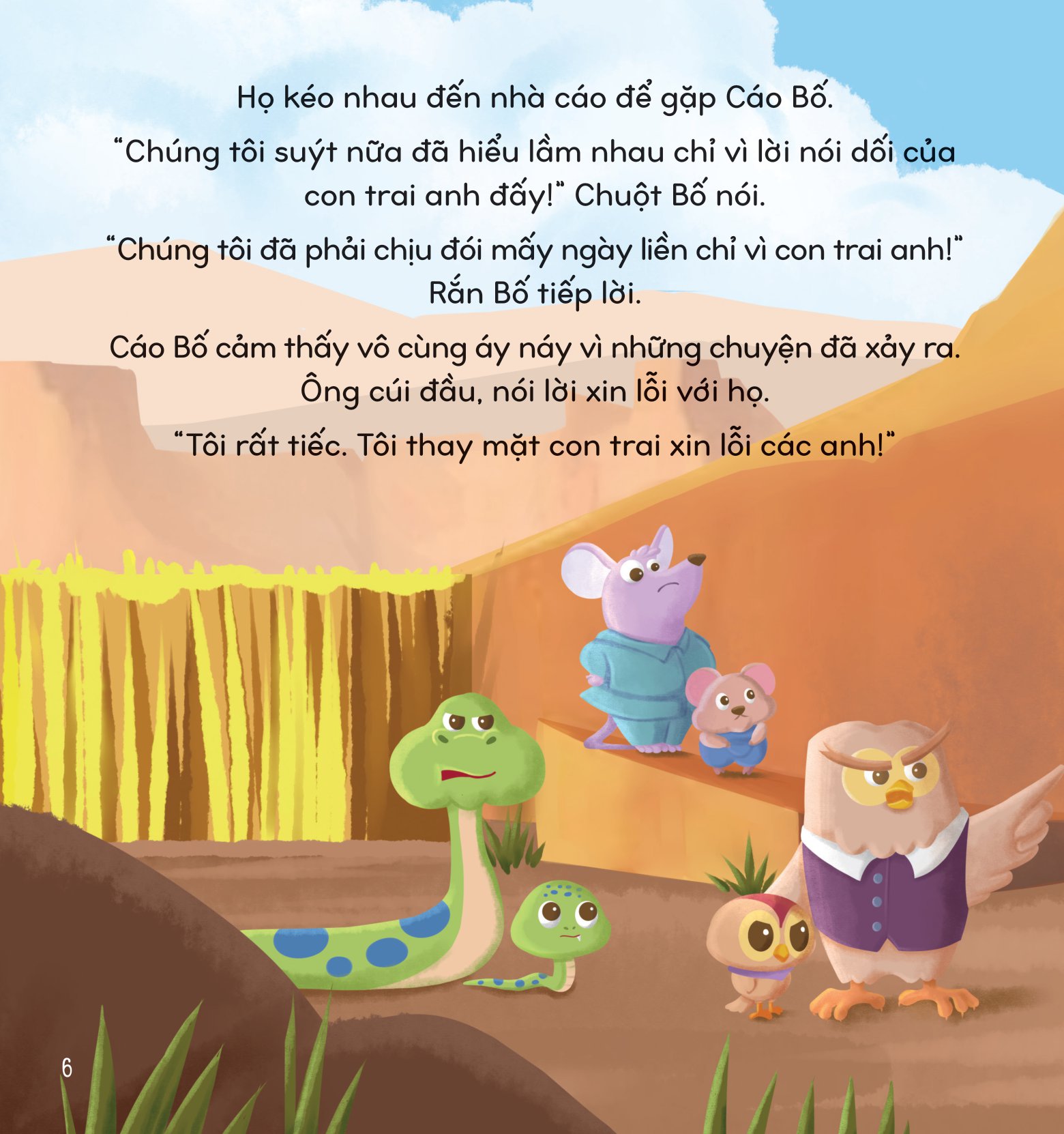 bố tớ tuyệt vời nhất - lời hứa của cáo bố - Ảnh 7