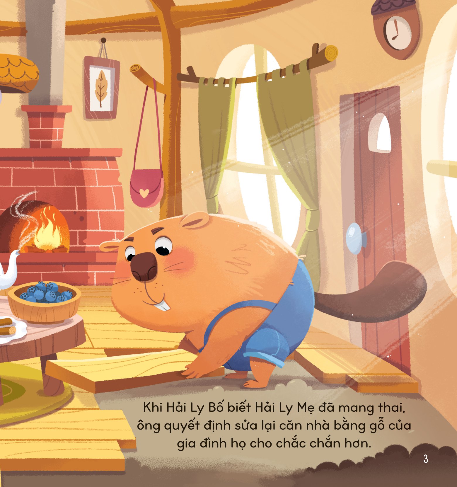 bố tớ tuyệt vời nhất - ngôi nhà ấm áp của hải ly bố - Ảnh 4