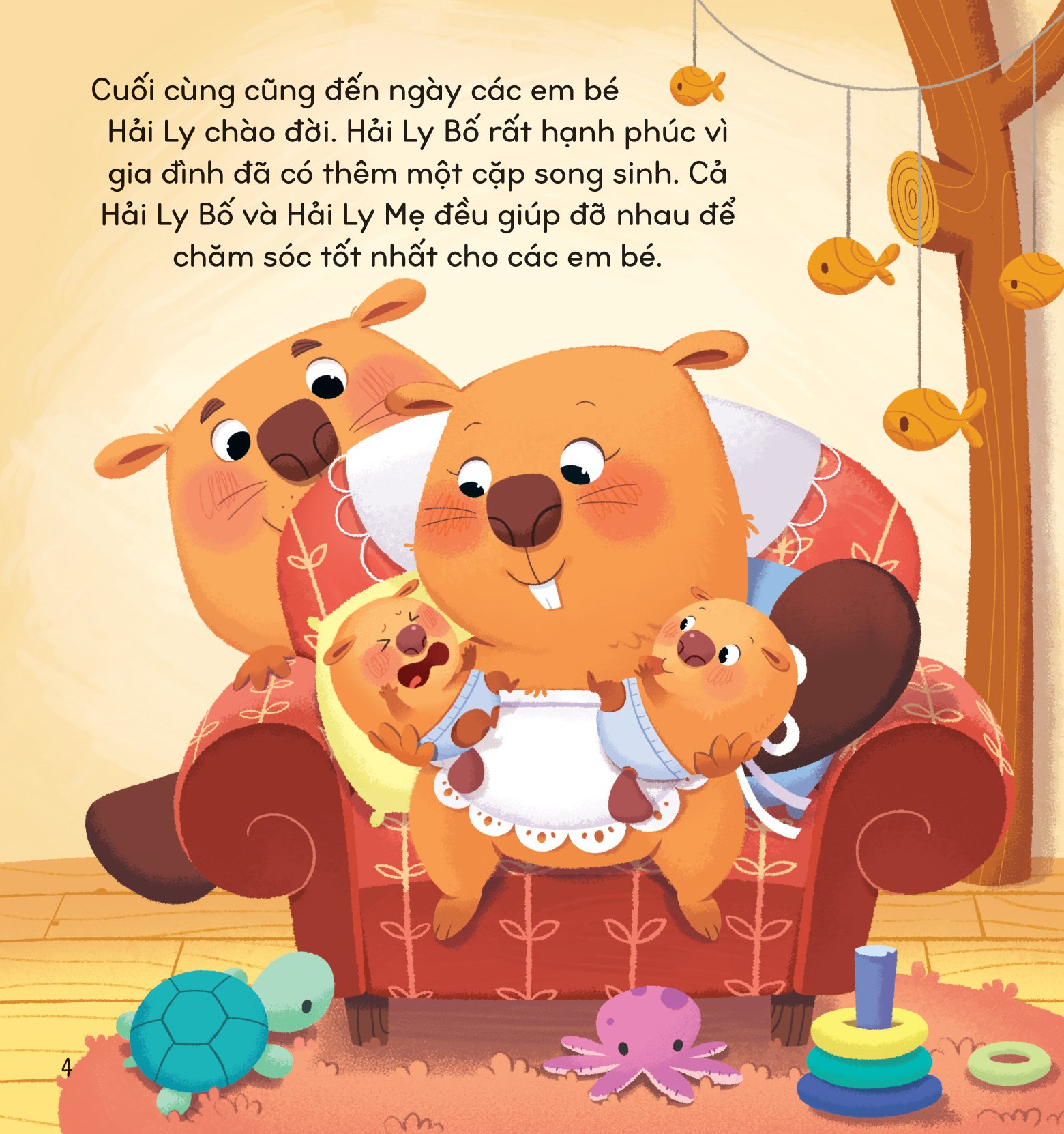 bố tớ tuyệt vời nhất - ngôi nhà ấm áp của hải ly bố - Ảnh 5