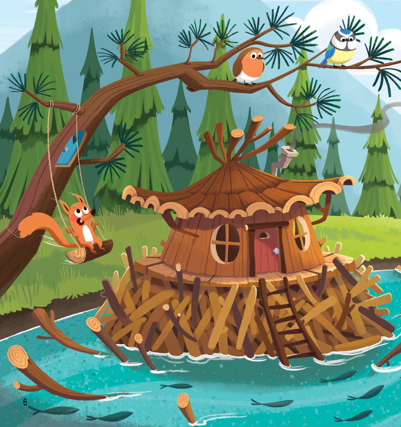 bố tớ tuyệt vời nhất - ngôi nhà ấm áp của hải ly bố - Ảnh 7