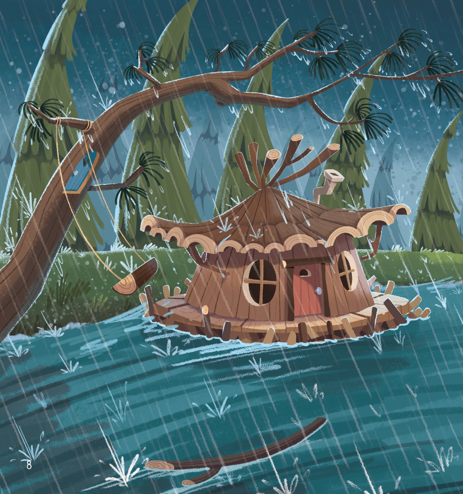 bố tớ tuyệt vời nhất - ngôi nhà ấm áp của hải ly bố - Ảnh 9