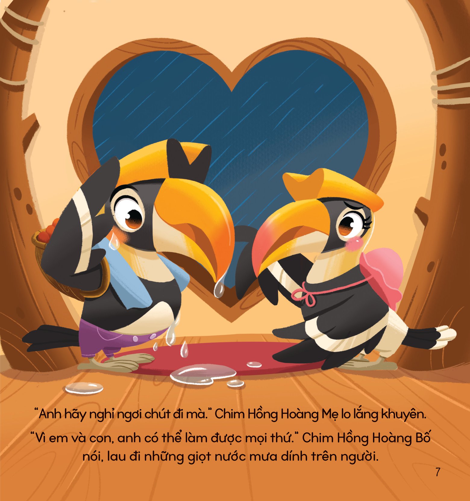bố tớ tuyệt vời nhất - tình yêu của chim hồng hoàng bố - Ảnh 8