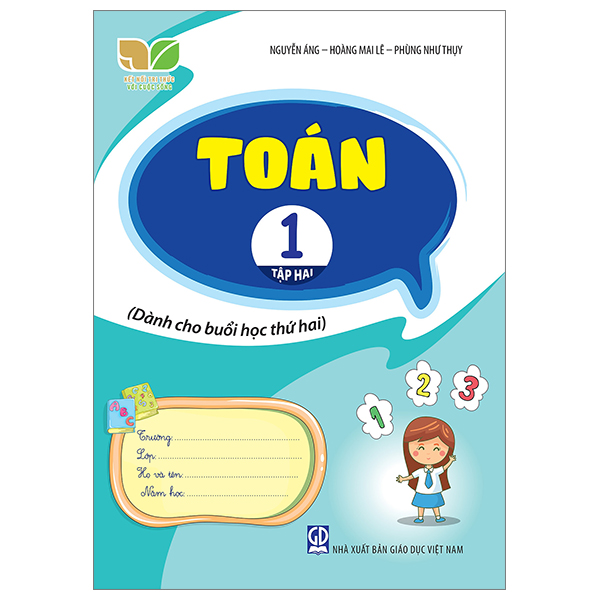 Bộ Toán 1 - Tập 2 (Kết Nối) (Dành Cho Buổi Học Thứ Hai)