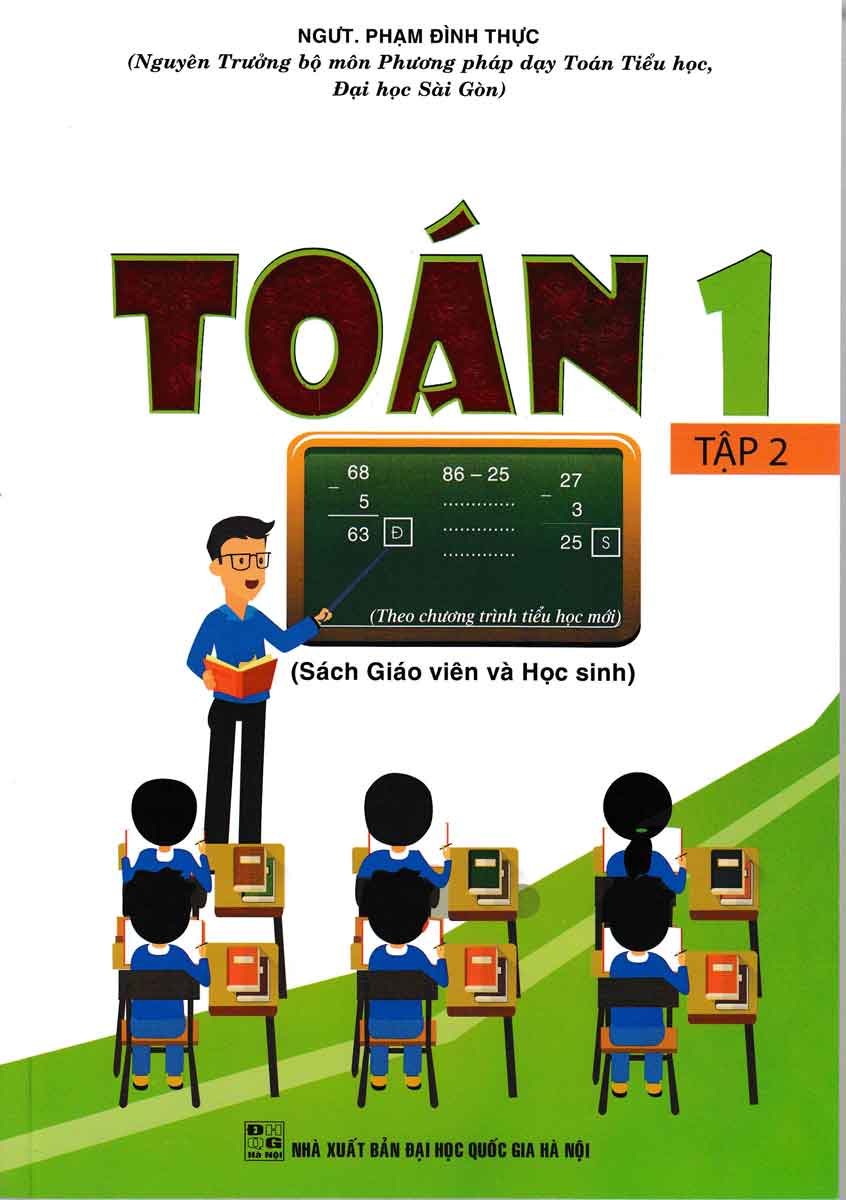 bộ toán 1 tập 2 - sách giáo viên và học sinh (theo chương trình tiểu học mới) - Ảnh 2
