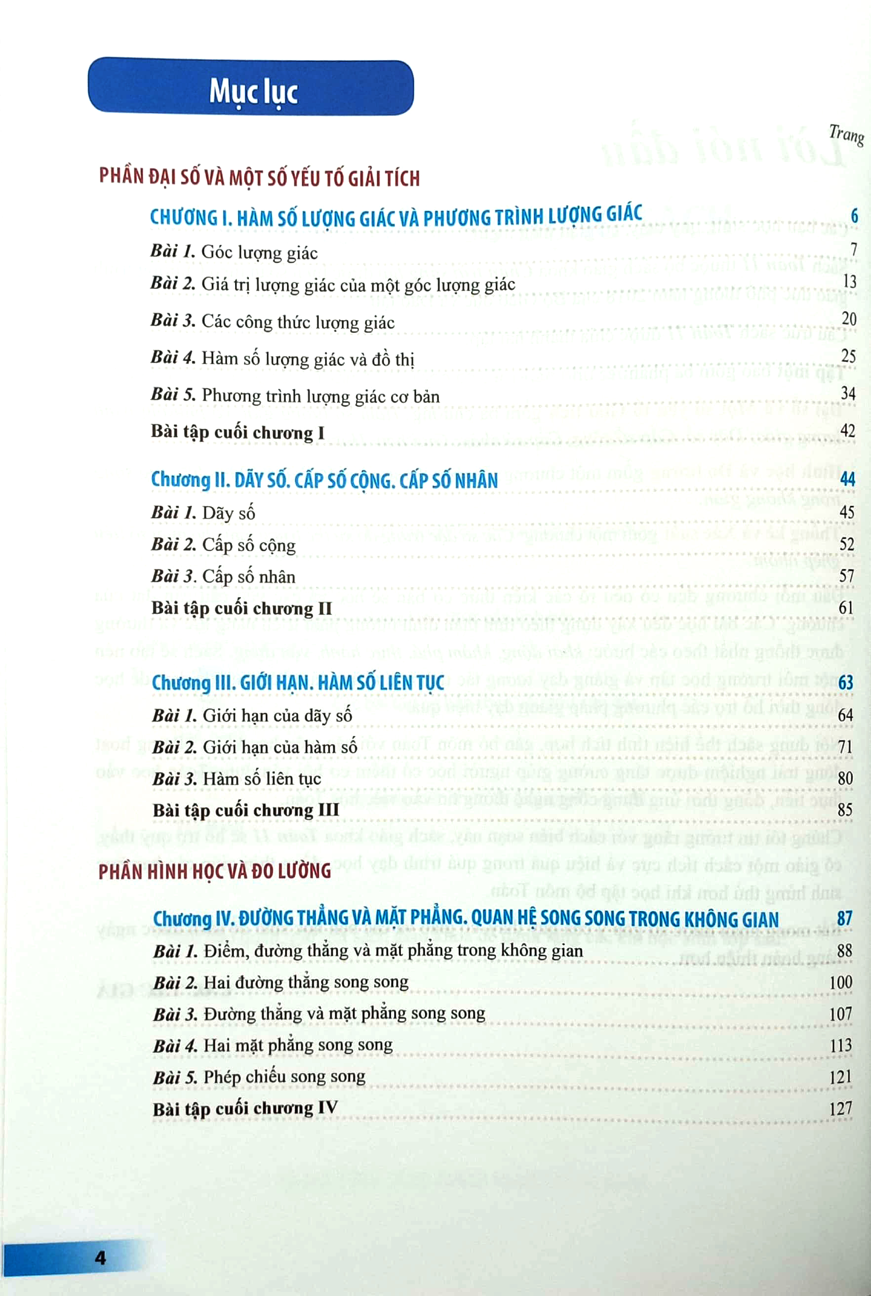 bộ toán 11 - tập 1 (chân trời sáng tạo) (chuẩn) - Ảnh 3