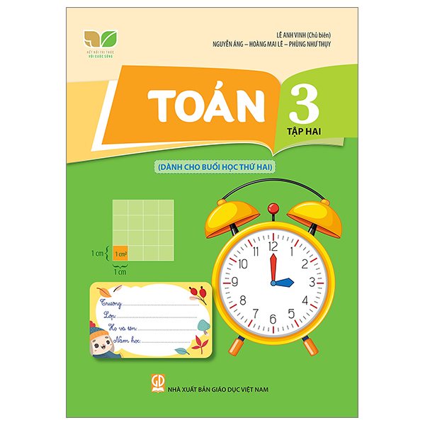 Bộ Toán 3 - Tập 2 (Kết Nối) (Dành Cho Buổi Học Thứ Hai)