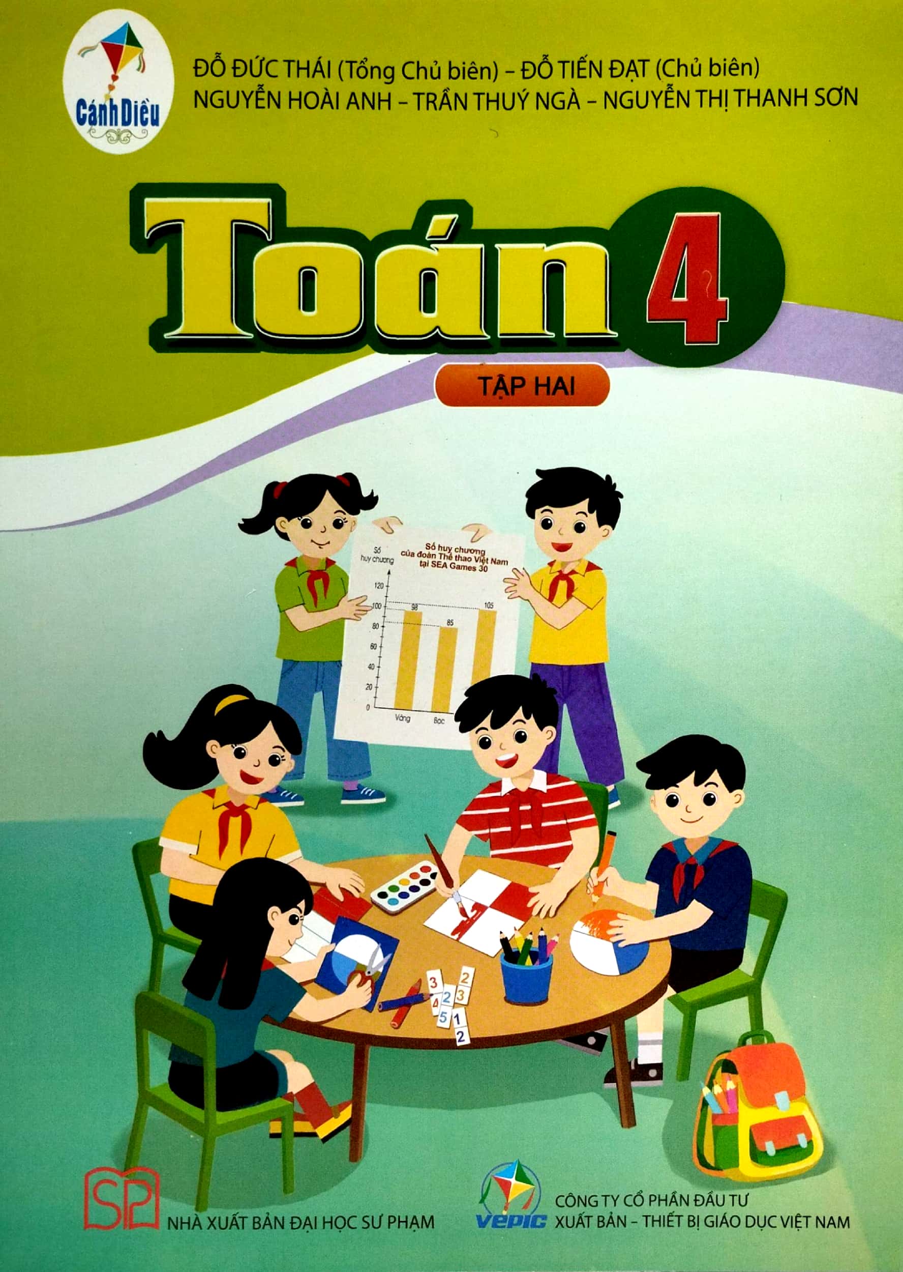 bộ toán 4 - tập 2 (cánh diều) (chuẩn) - Ảnh 2