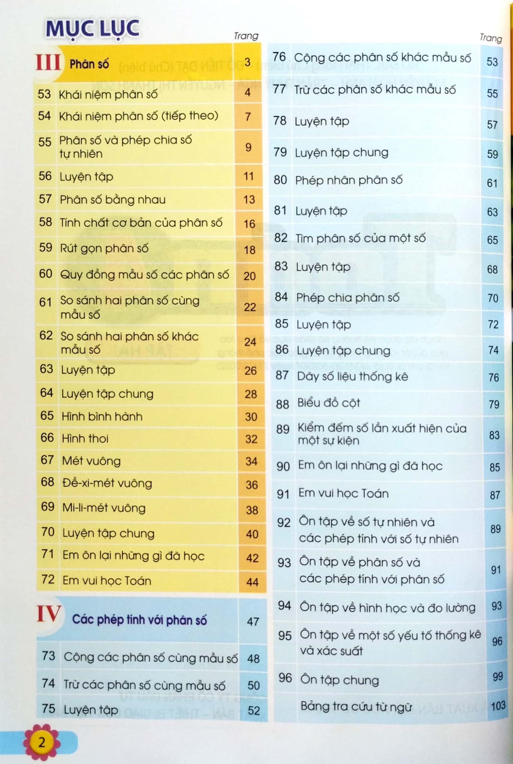 bộ toán 4 - tập 2 (cánh diều) (chuẩn) - Ảnh 3