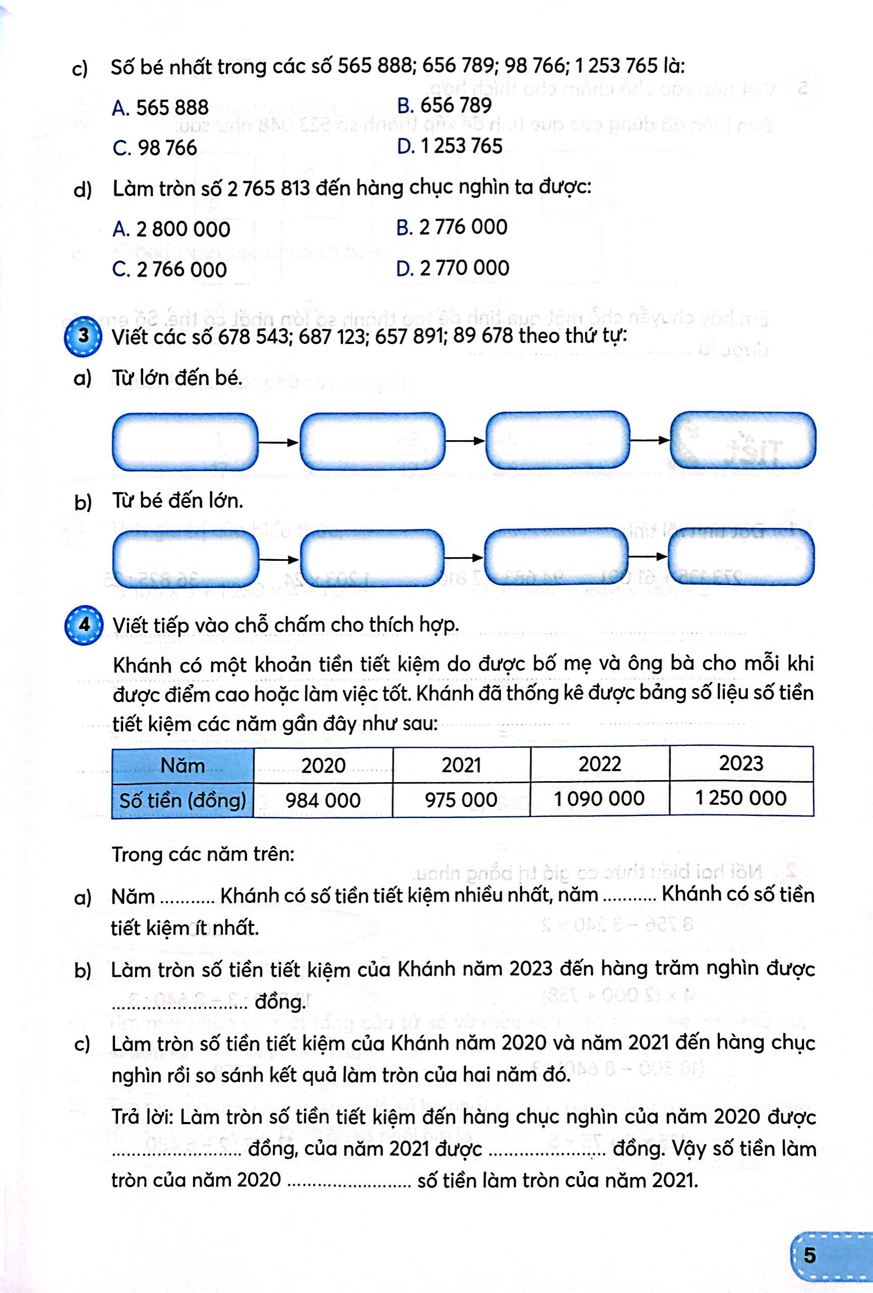 Bộ Toán 5 - Tập 1 (Kết Nối) (Dành Cho Buổi Học Thứ Hai) - Ảnh 6