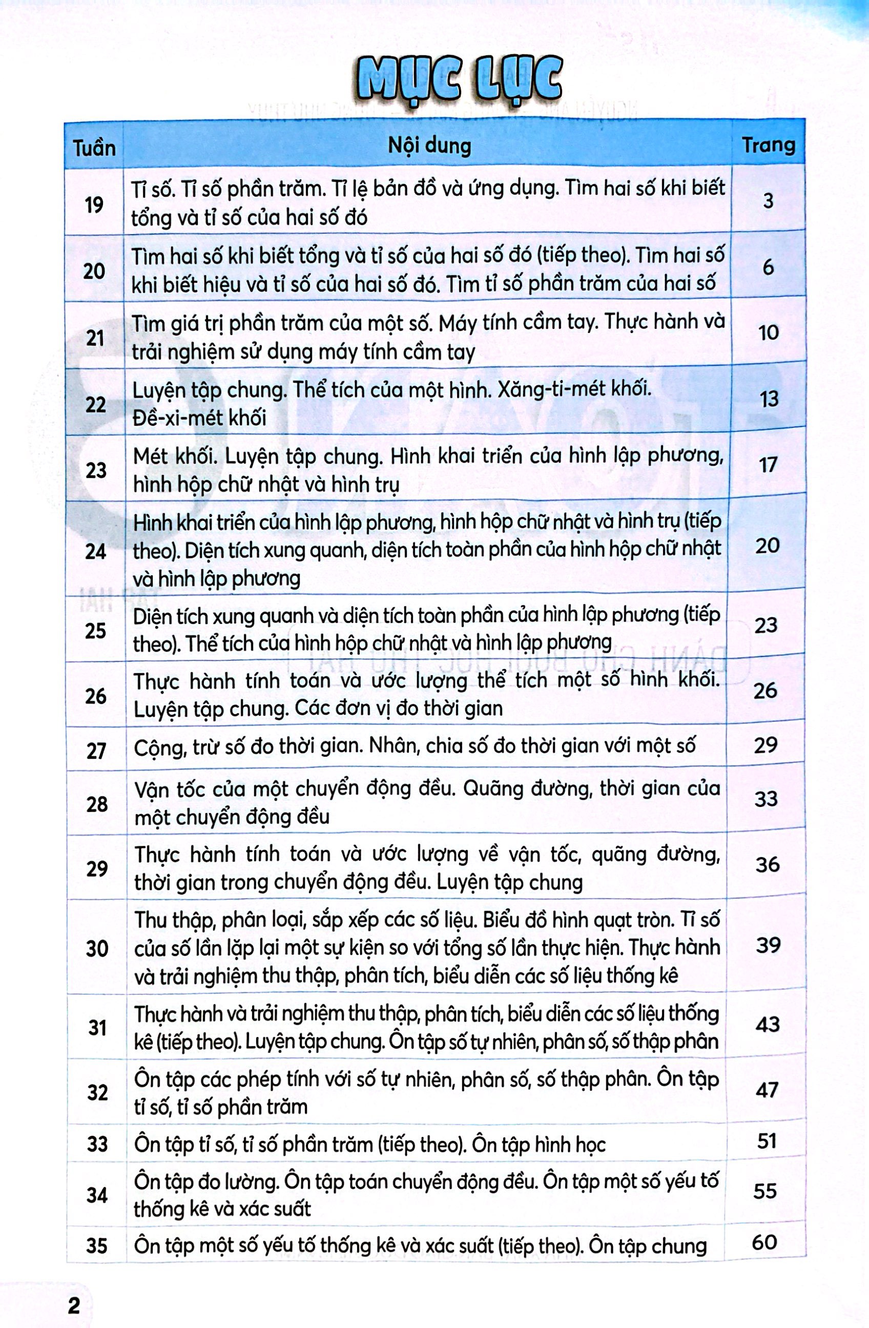 Bộ Toán 5 - Tập 2 (Kết Nối) (Dành Cho Buổi Học Thứ Hai) - Ảnh 3