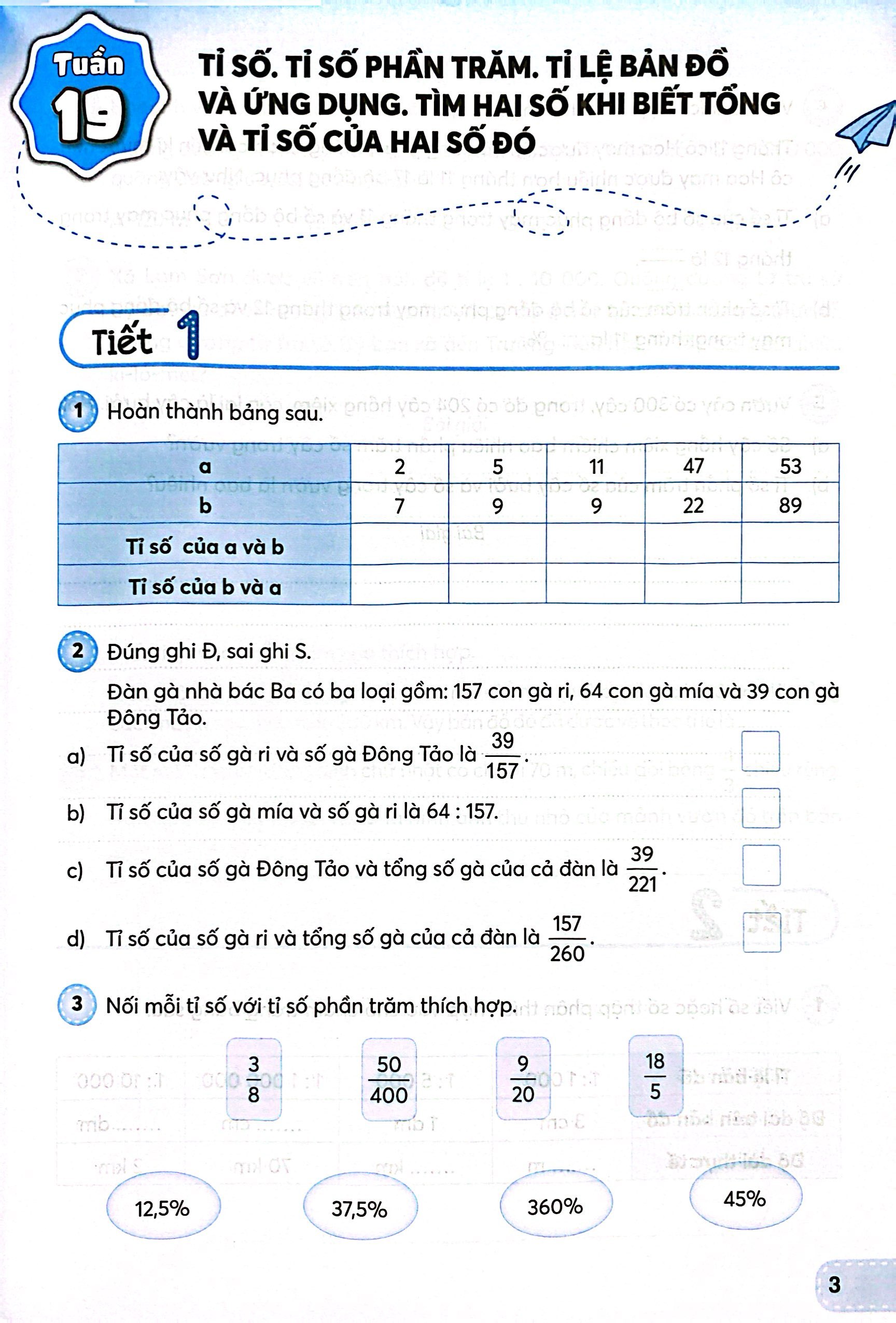 Bộ Toán 5 - Tập 2 (Kết Nối) (Dành Cho Buổi Học Thứ Hai) - Ảnh 4
