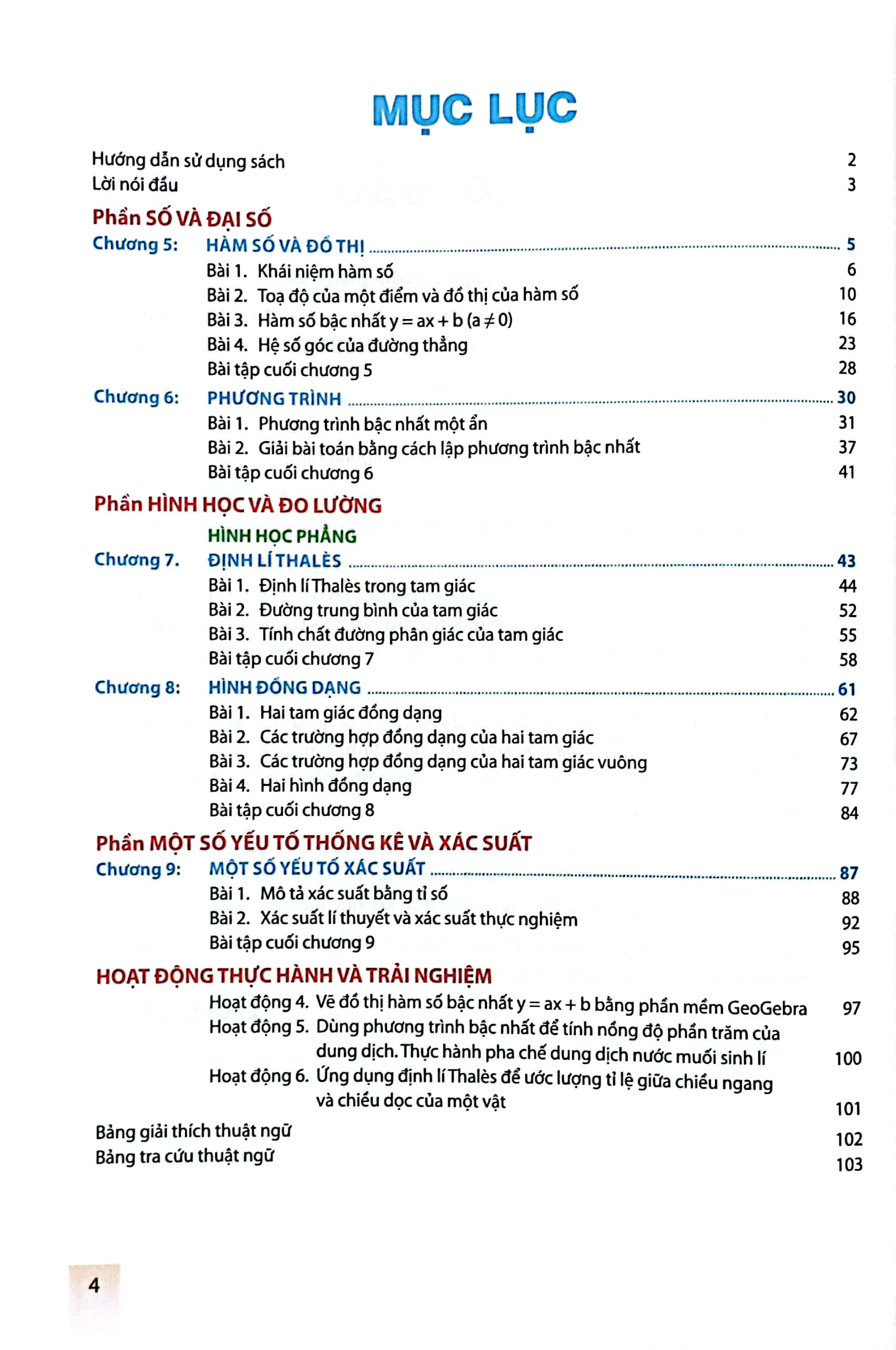 bộ toán 8 - tập 2 (chân trời sáng tạo) (chuẩn) - Ảnh 3