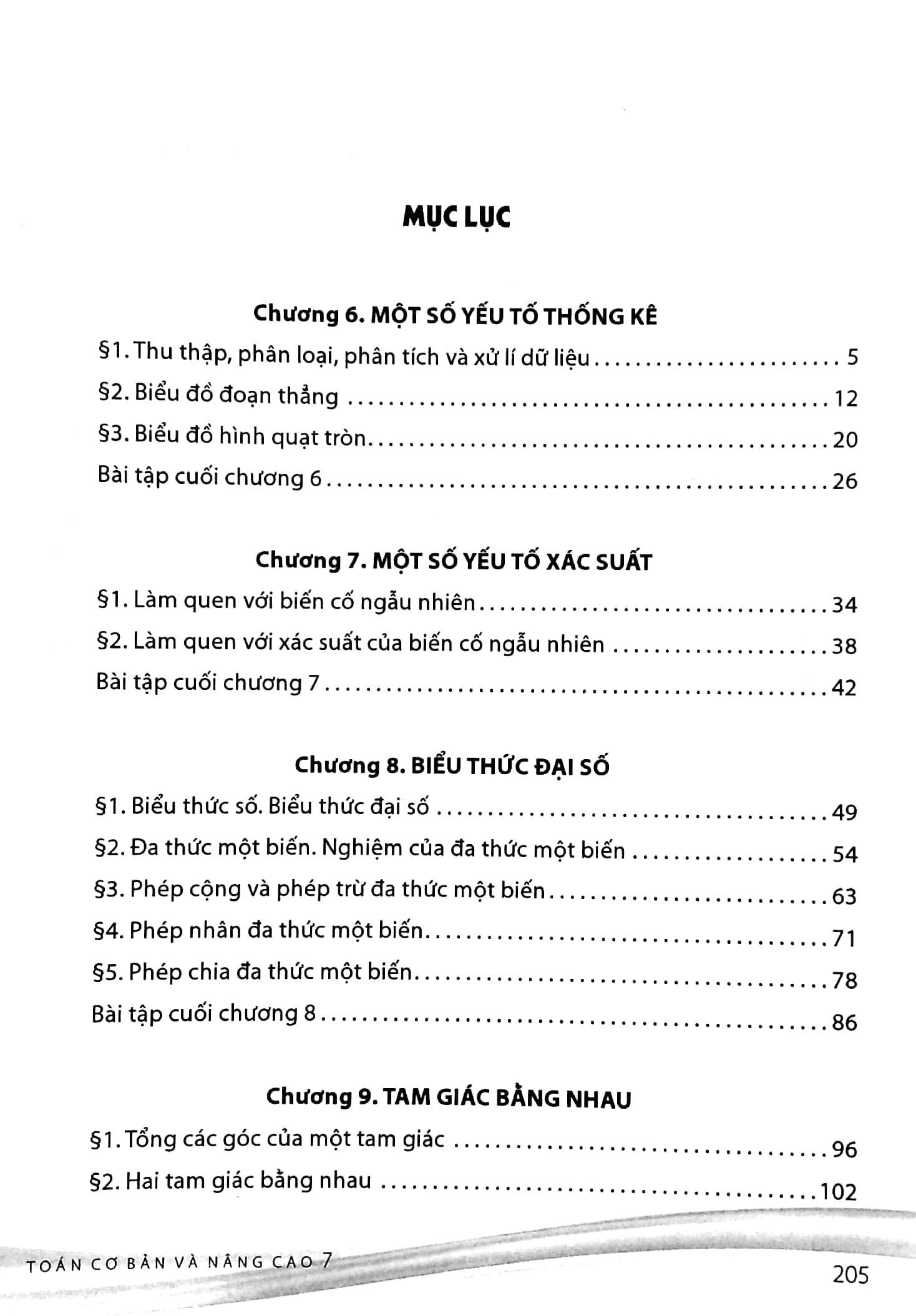 bộ toán cơ bản và nâng cao 7 - tập 2 (theo chương trình gdpt mới - dùng chung cho 3 bộ sách) - Ảnh 4