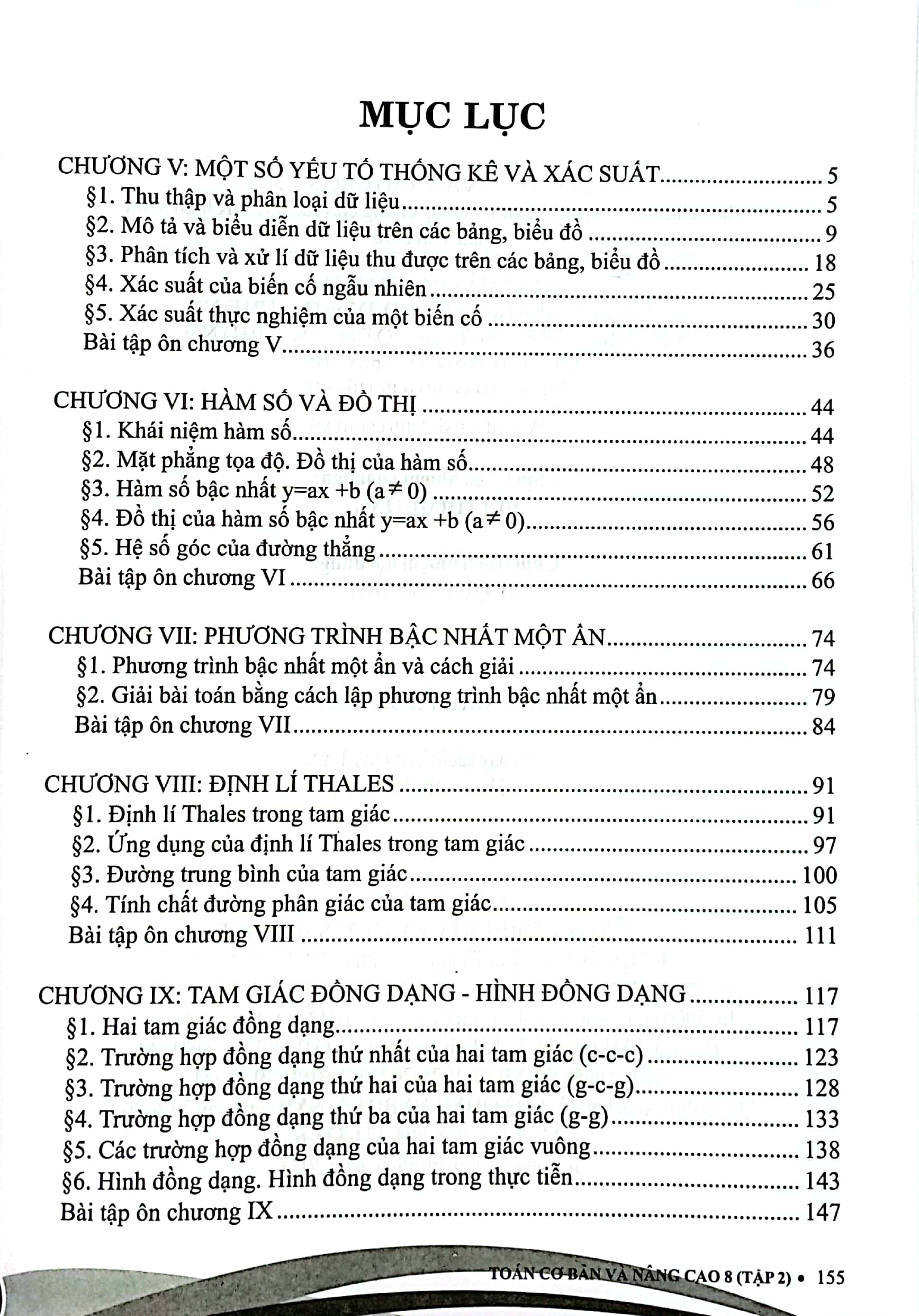 bộ toán cơ bản và nâng cao 8 - tập 2 (theo chương trình giáo dục phổ thông mới - dùng chung cho các bộ sgk hiện hành) - Ảnh 3