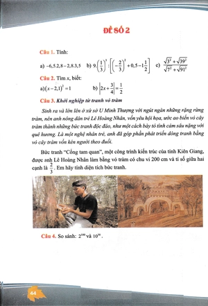 bộ toán lớp 7 và các bài toán thực tế - tập 1 - Ảnh 8