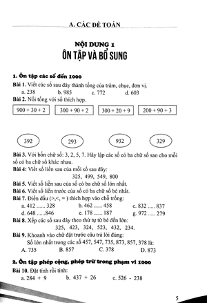bộ toán nâng cao 3 (theo chương trình gdpt mới - dùng chung cho 3 bộ sách) - Ảnh 5
