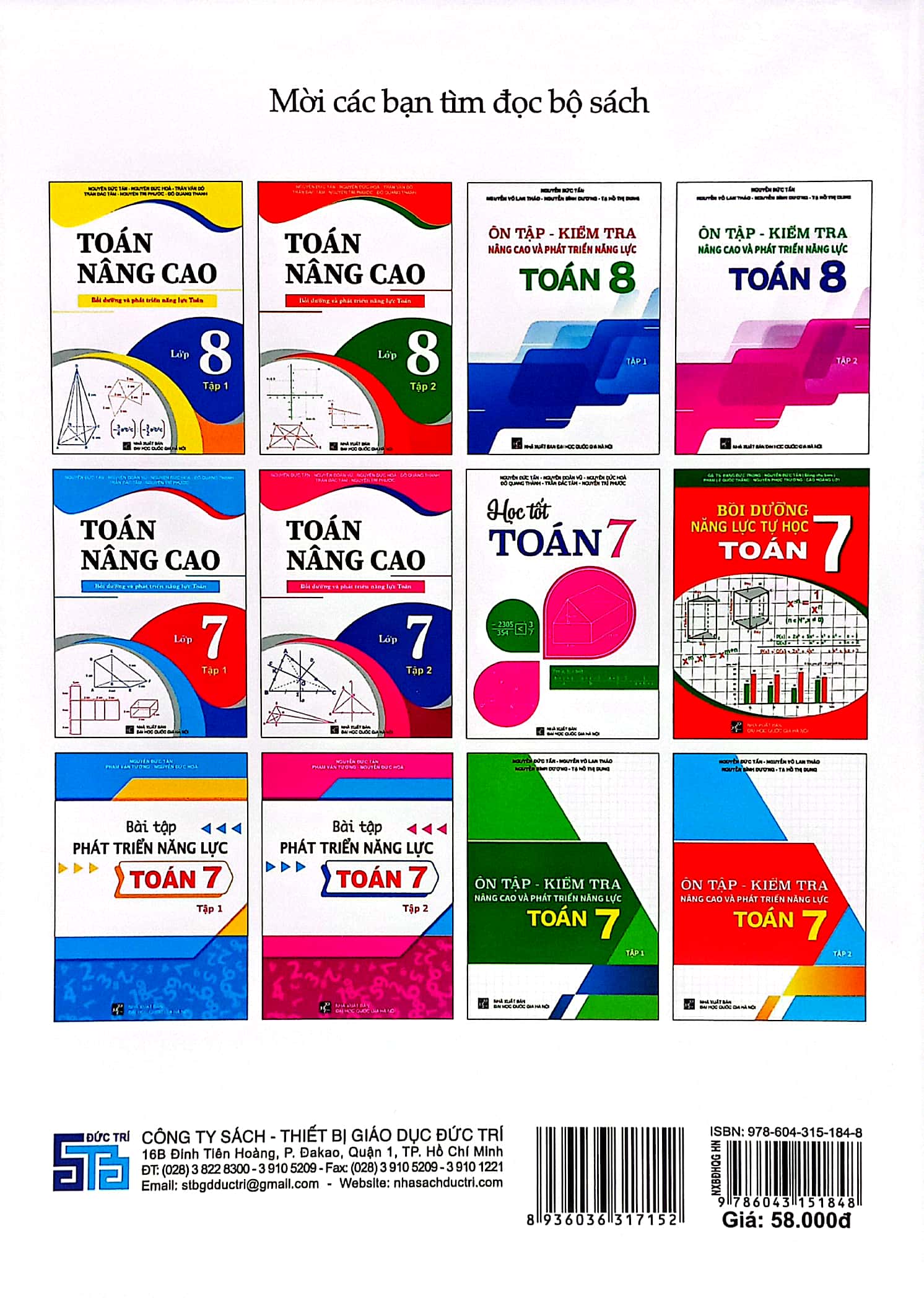 Bo
						
										
										Toan Nang Cao - Boi Duong Va Phat Trien Nang Luc Toan - Lop 8 - Tap 1 - Ảnh 6