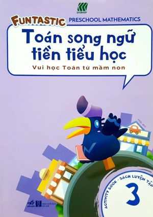 bộ toán song ngữ tiền tiểu học 3 - activity book - Ảnh 2