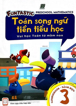 bộ toán song ngữ tiền tiểu học 3 - coursebook - Ảnh 2