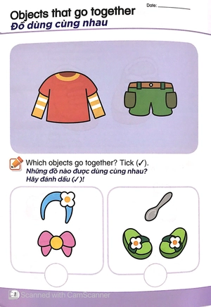 bộ toán song ngữ tiền tiểu học 3 - coursebook - Ảnh 5